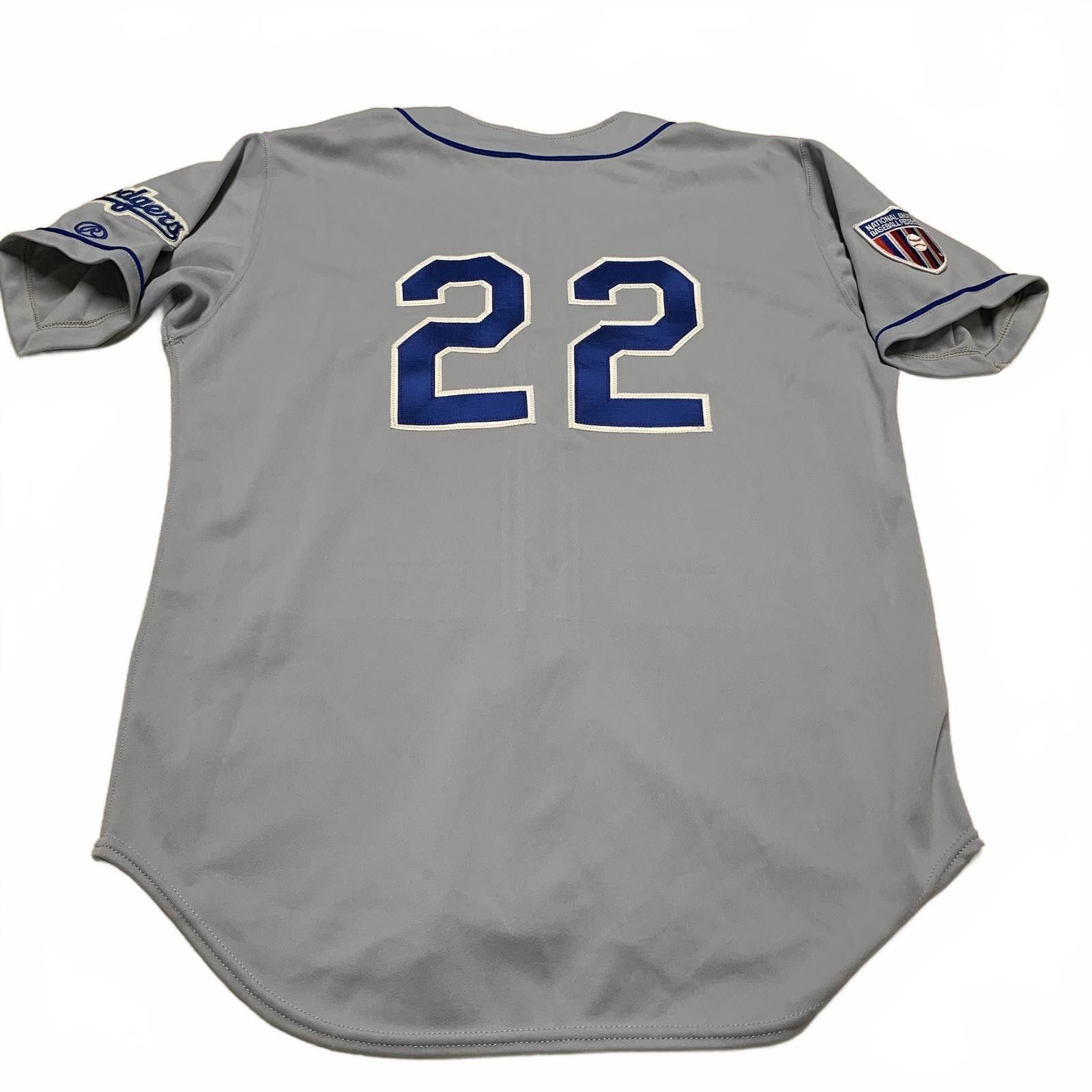 Other VTG Rawlings Midville #22 Dodgers Jersey Sz 44 Gray Size US M / EU 48-50 / 2 - 4 Thumbnail