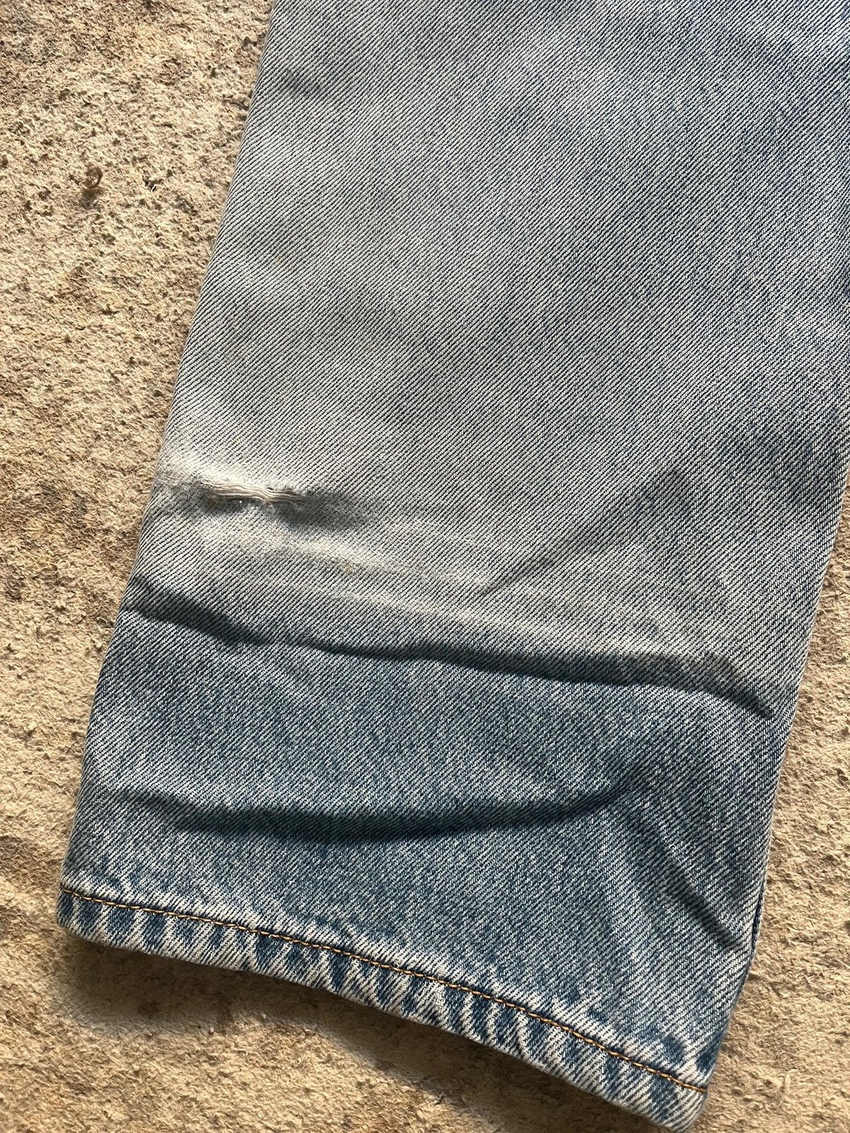 Levi's Levi's 501 Distressed Sz W 28 L 30 2008 Y2K Light Blue Size 28" / US 6 / IT 42 - 12 Thumbnail