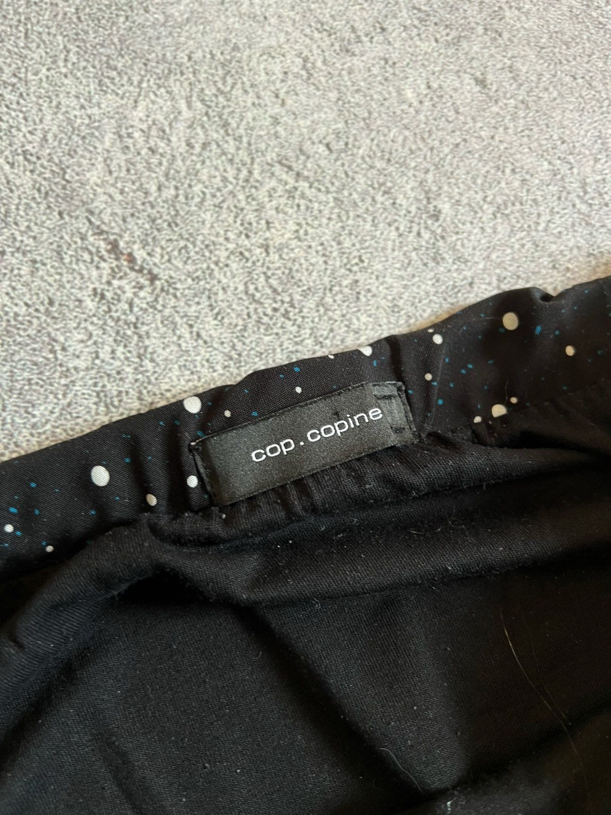 Cop Copine × Designer Cop Copine Polkadot Black Midi Skirt Size 42 Size 28" / US 6 / IT 42 - 7 Thumbnail