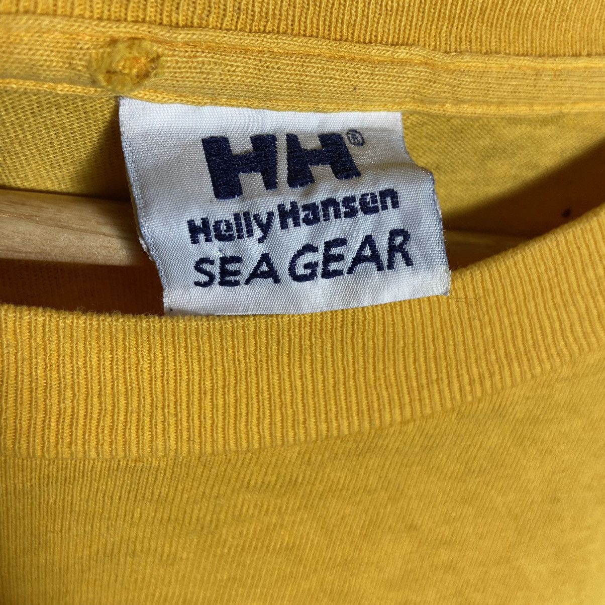 Helly Hansen × Vintage Vintage 90s Helly Hansen Sea Gear Big Logo T-Shirt Size US L / EU 52-54 / 3 - 7 Thumbnail