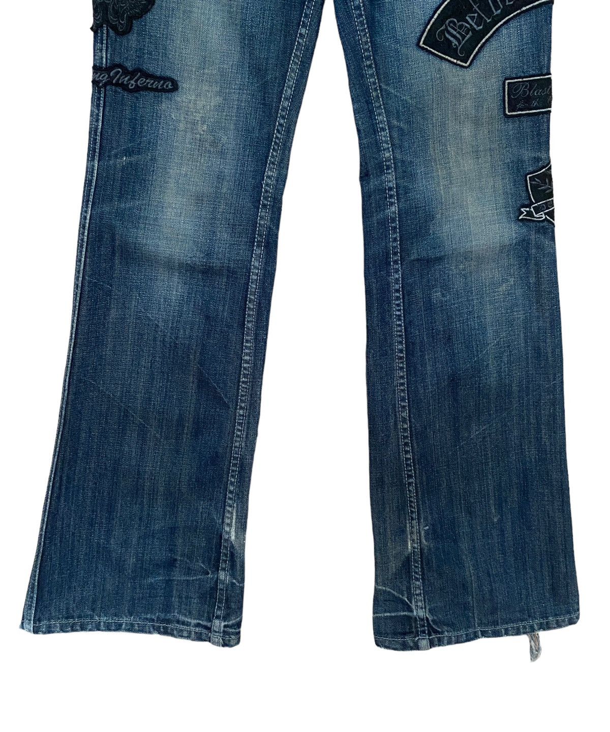 Vintage × semanticdesign Vintage Japanese Brand Semantic Design Flared Jeans 1990s Size US 30 / EU 46 - 6 Thumbnail