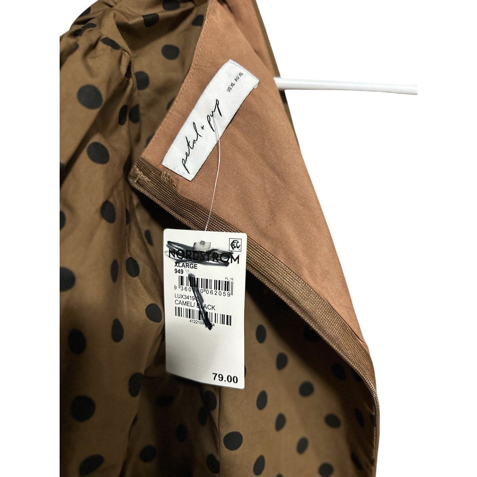 Other NWT PETAL & POP POLKA DOTS MIDI DRESS- BROKEN ZIPPER Size XL / US 12-14 / IT 48-50 - 6 Thumbnail