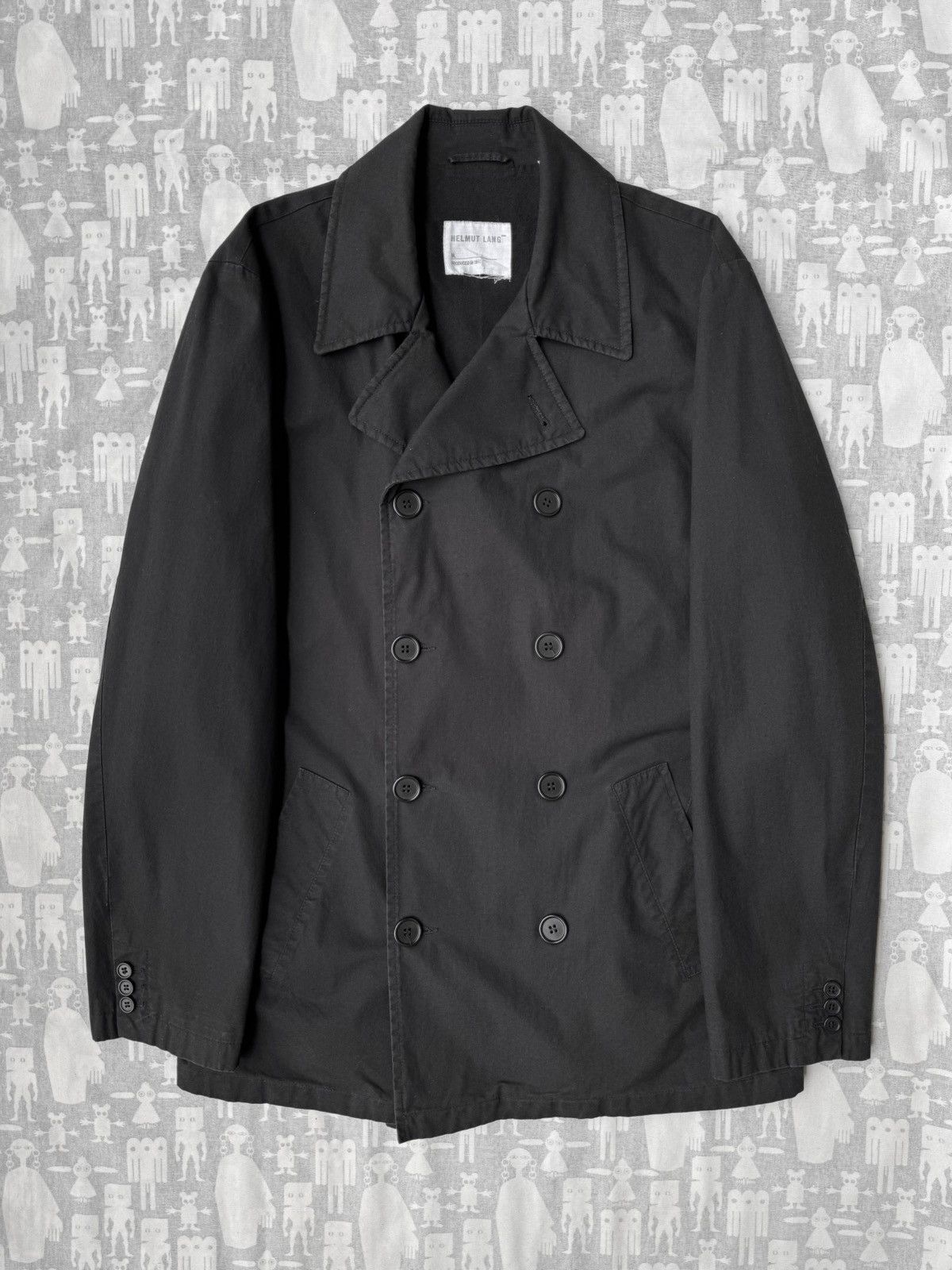 Helmut Lang Helmut Lang SS99 Cotton Peacoat Size US L / EU 52-54 / 3 - 1 Thumbnail