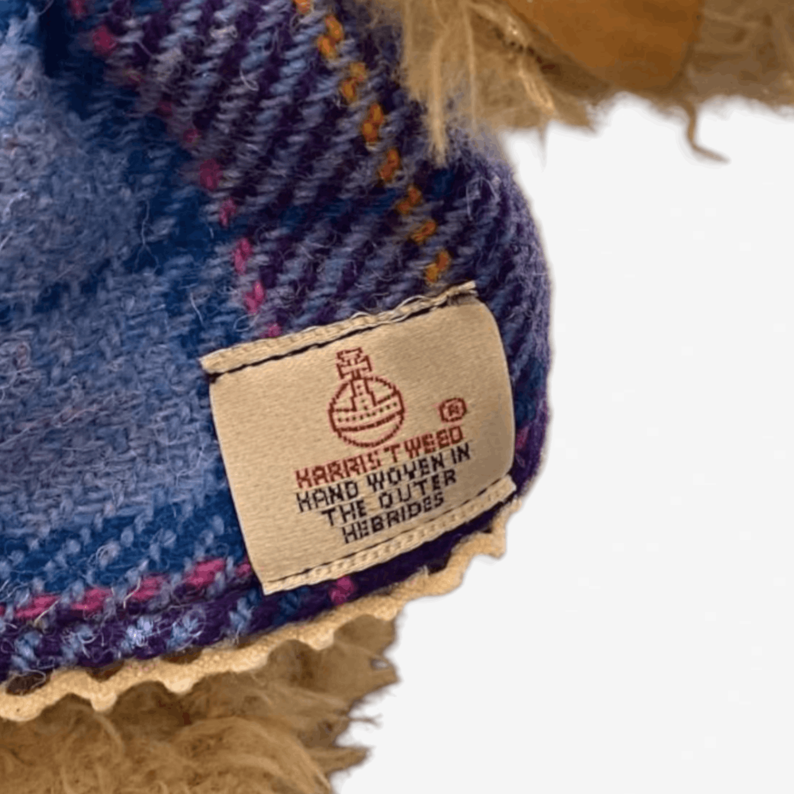 Harris Tweed × Vintage Vintage Harris Tweed Glen Appin Scottland Teddy Bear Size ONE SIZE - 6 Thumbnail