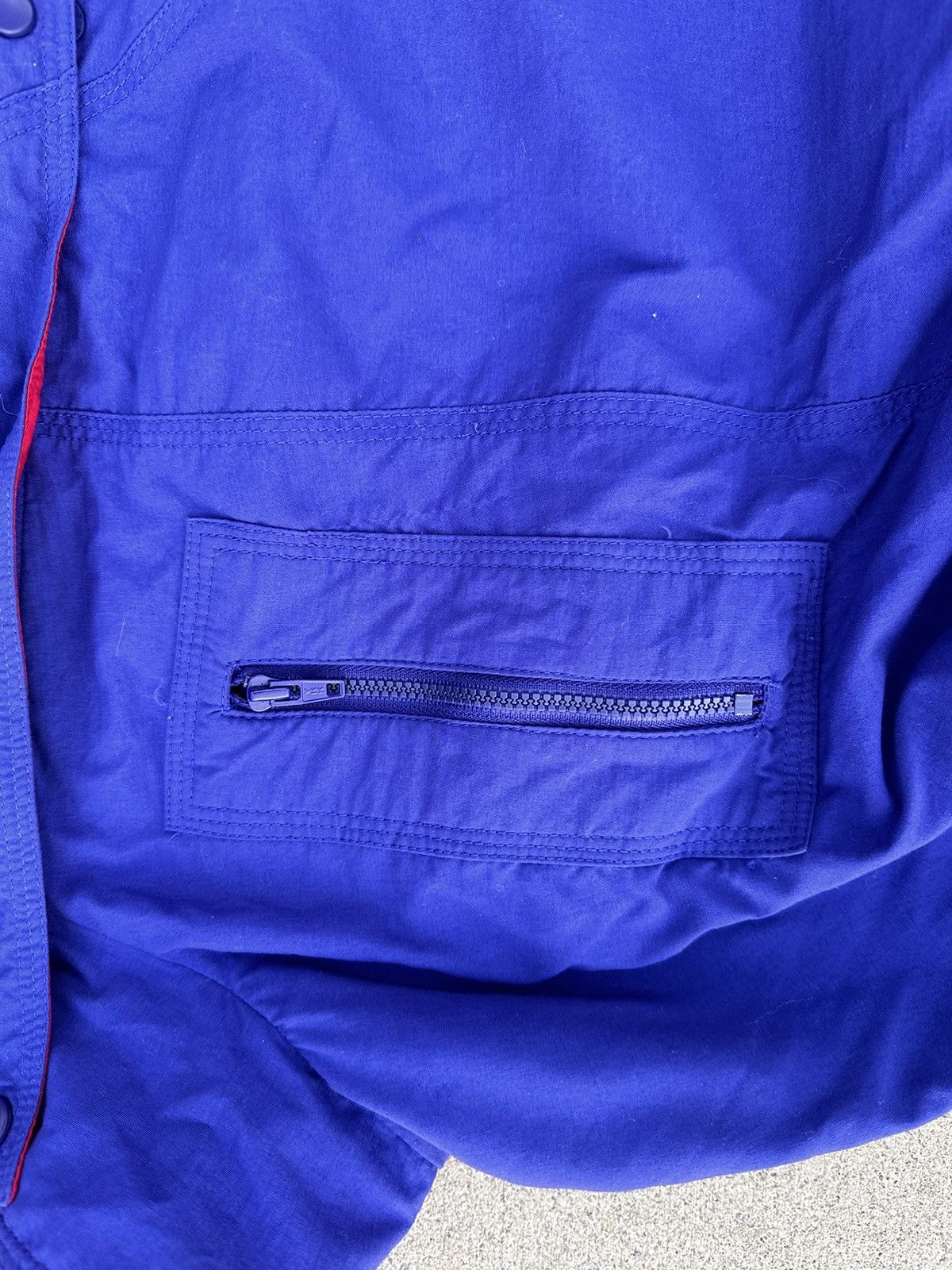 Nike × Vintage Vintage Nike Jacket Men Size XL Fleece Lines 80s Gray Tag Size US XL / EU 56 / 4 - 4 Thumbnail