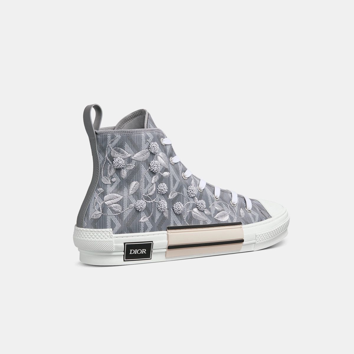 Dior o1bcso1str0226 B23 High-Top Sneaker in Grey Size US 8 / EU 41 - 3 Thumbnail
