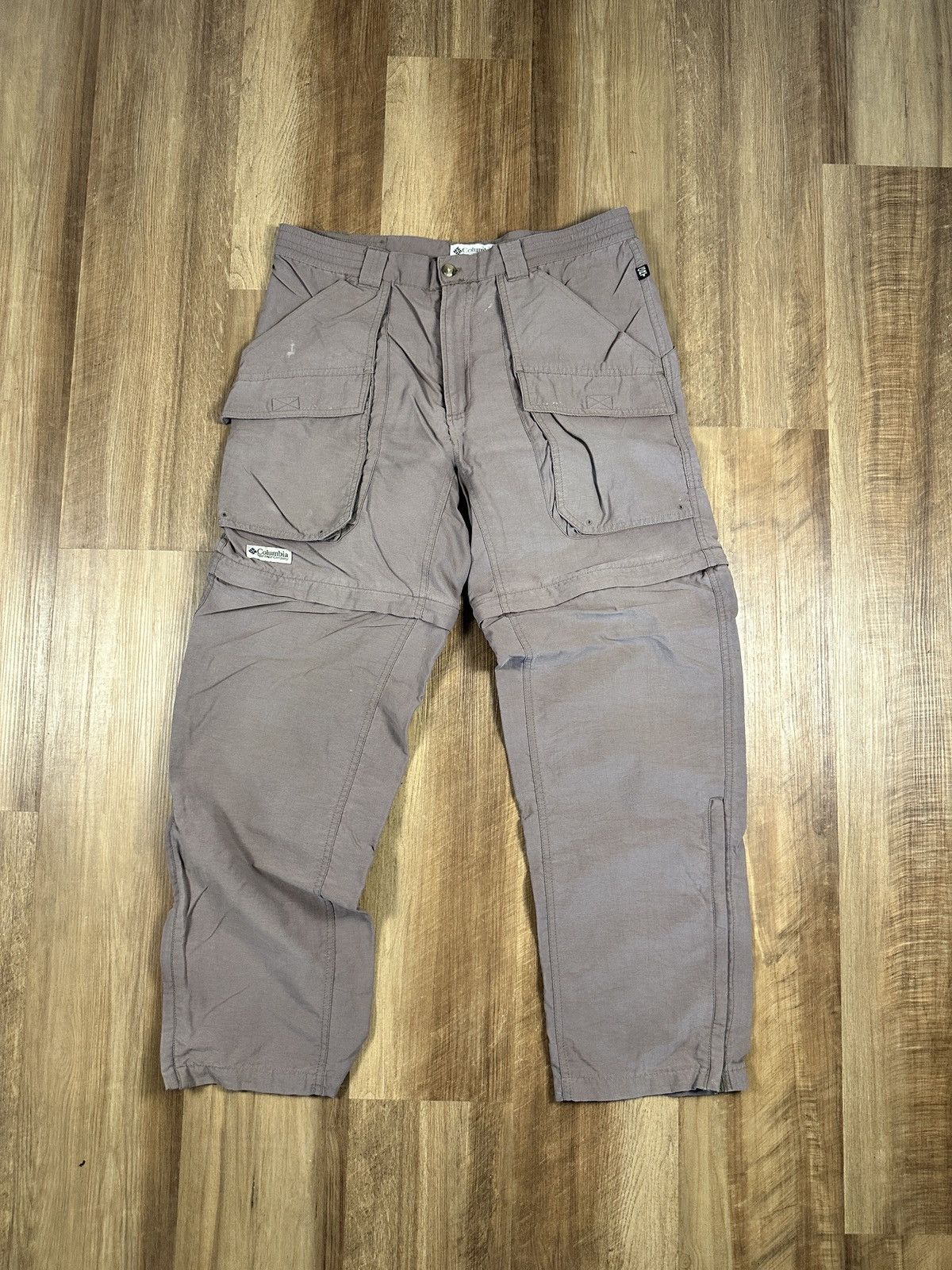 Columbia × Vintage Vintage Columbia Cargo Pants Size 36 x 29 Convertible Shorts Size US 34 / EU 50 - 2 Thumbnail