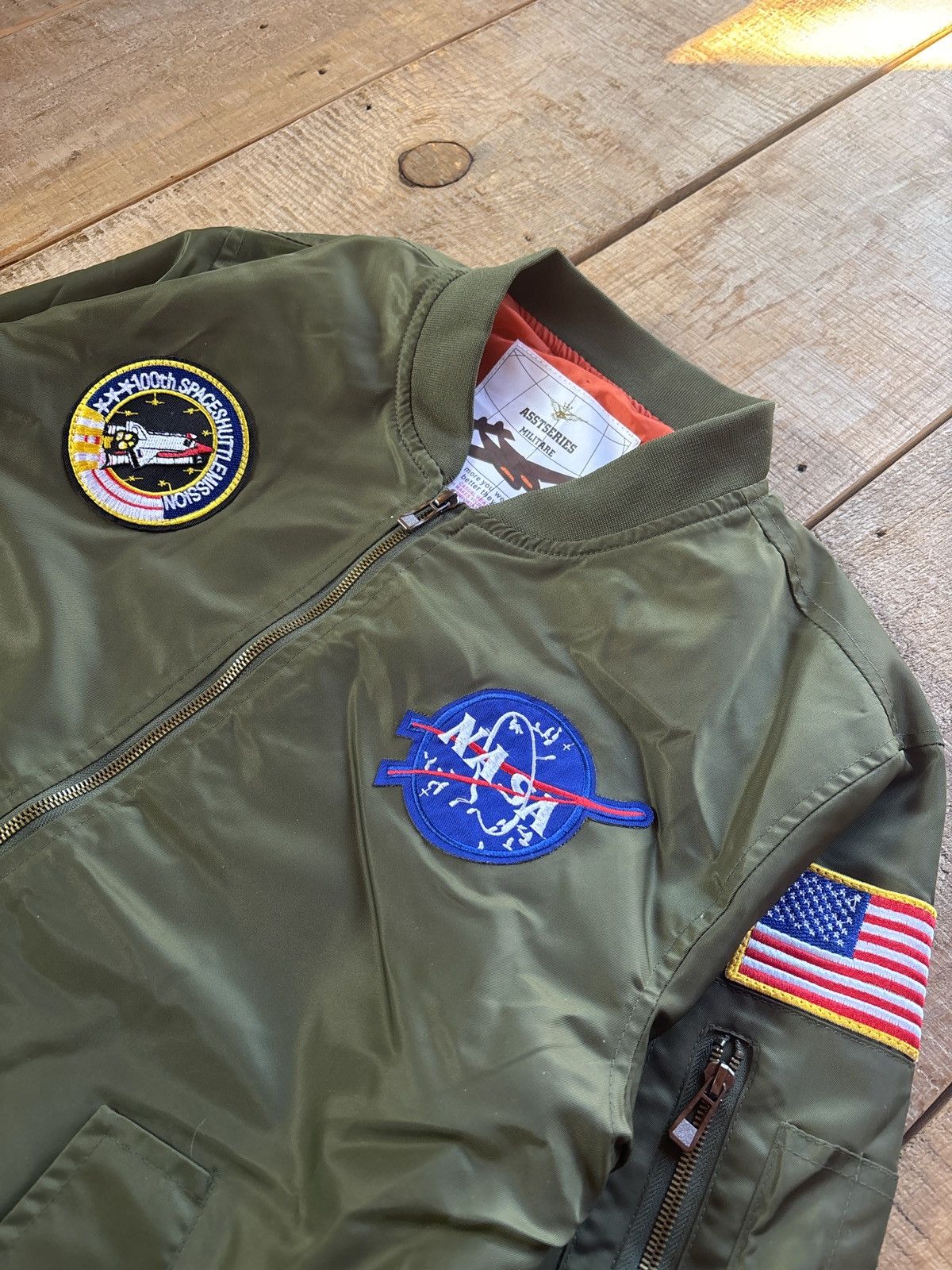 Other NASA BOMBER JACKET Size US M / EU 48-50 / 2 - 2 Thumbnail