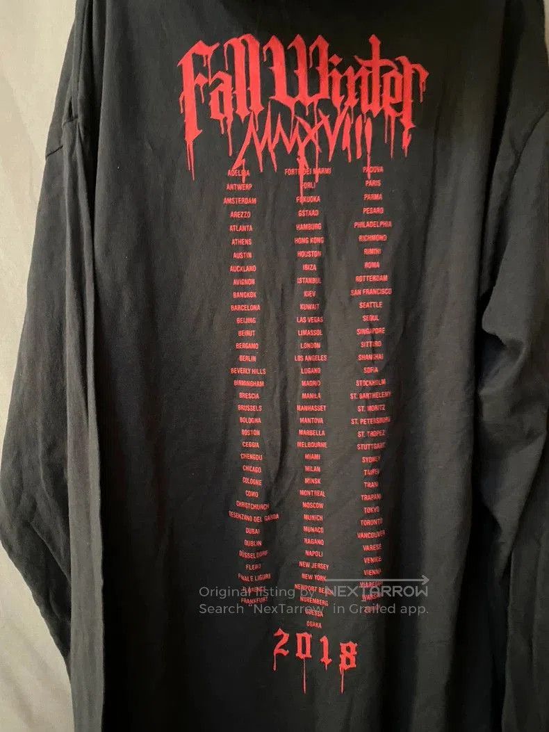 Vetements Vetements 18ss Graphic Print Hoodie. Size US S / EU 44-46 / 1 - 4 Thumbnail