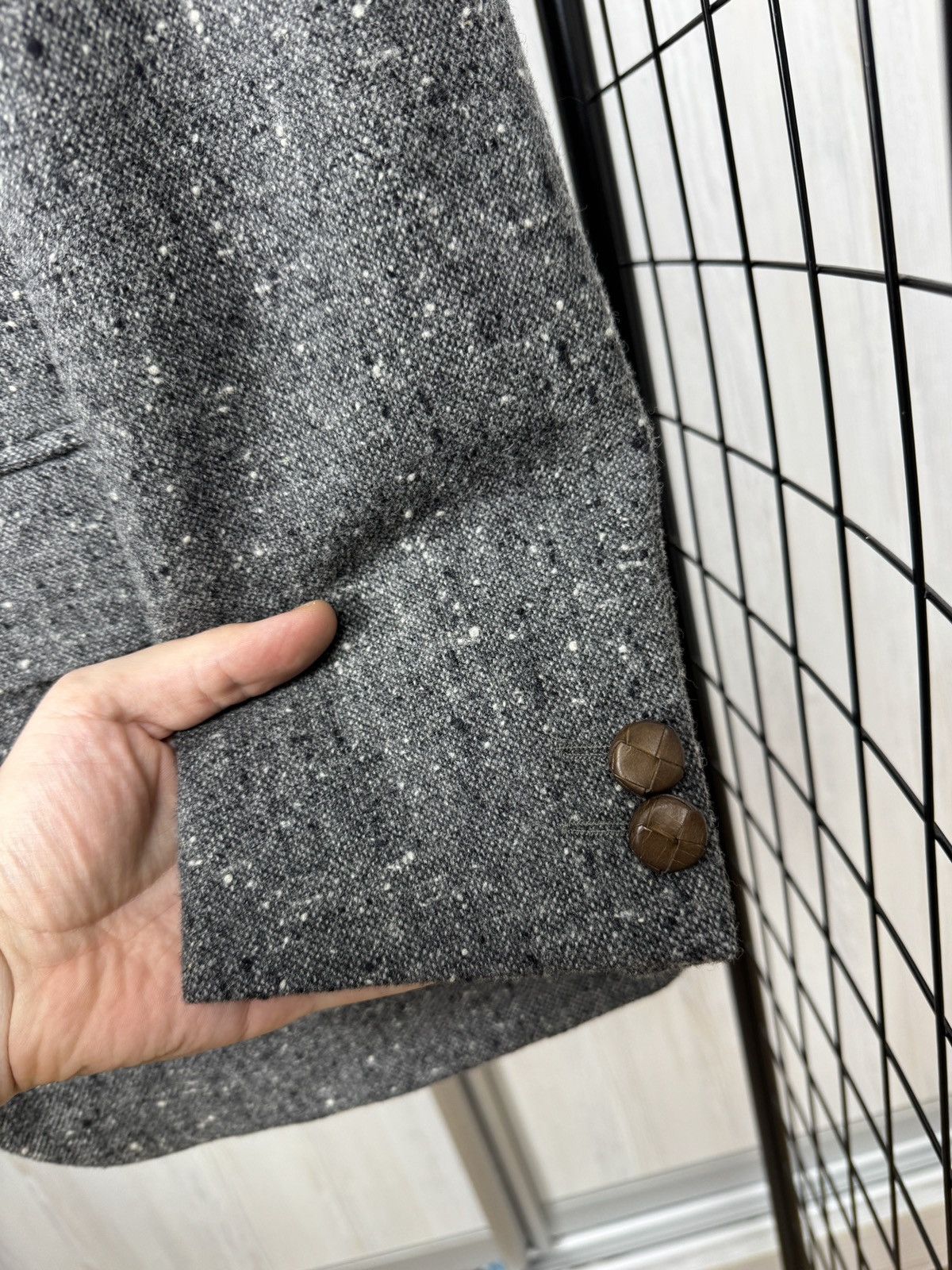 Yves Saint Laurent Yves Saint Laurent x Lanificio Paoletti wool tweed blazer 46 Size 36R - 9 Thumbnail