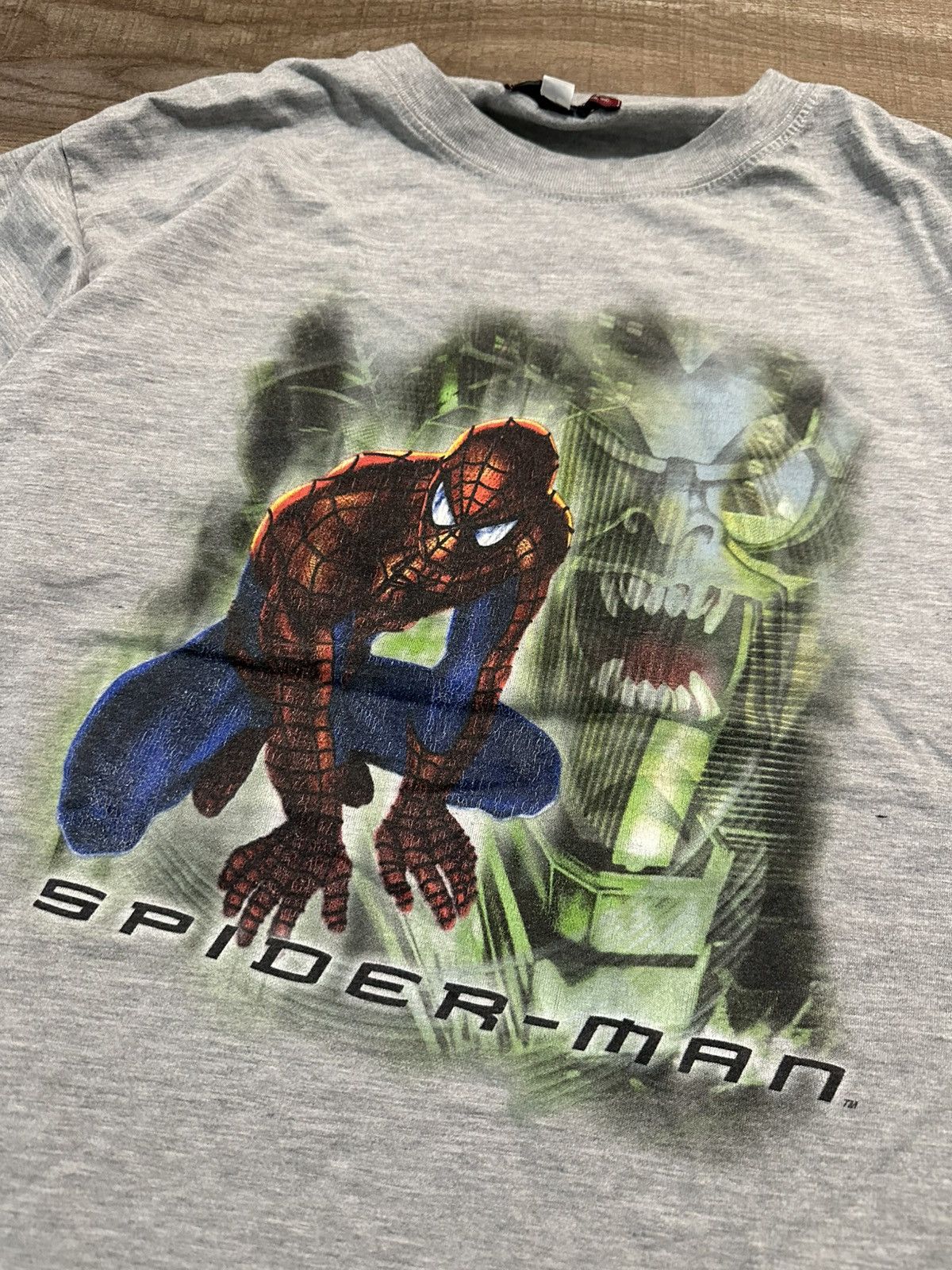 Marvel Comics RARE vintage 2002 toby Maguire spiderman/green goblin tee Size US XL / EU 56 / 4 - 2 Thumbnail