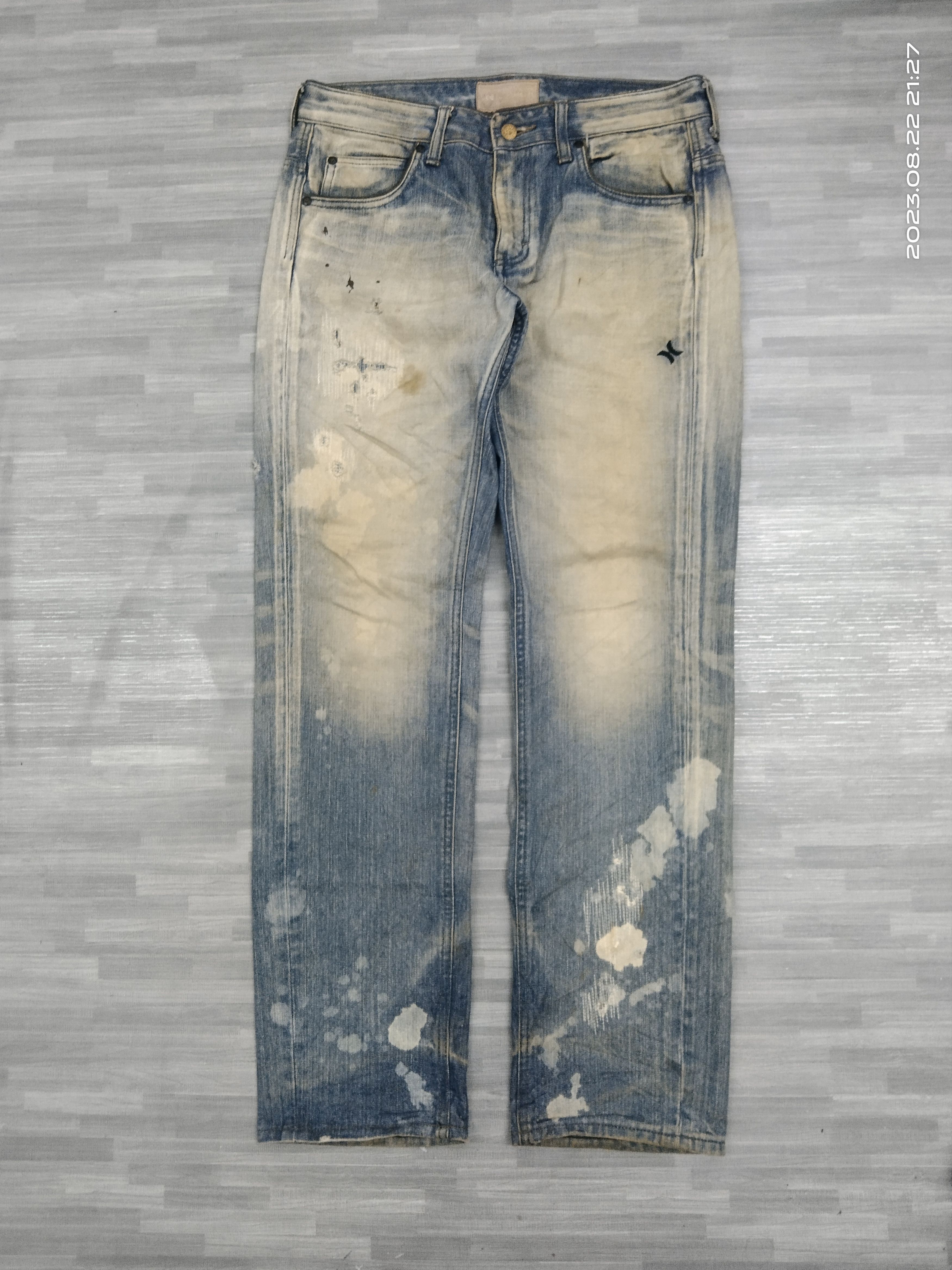 Hurley SICK RUSTY LEE X HURLEY DENIM PANTS Size US 32 / EU 48 - 2 Thumbnail