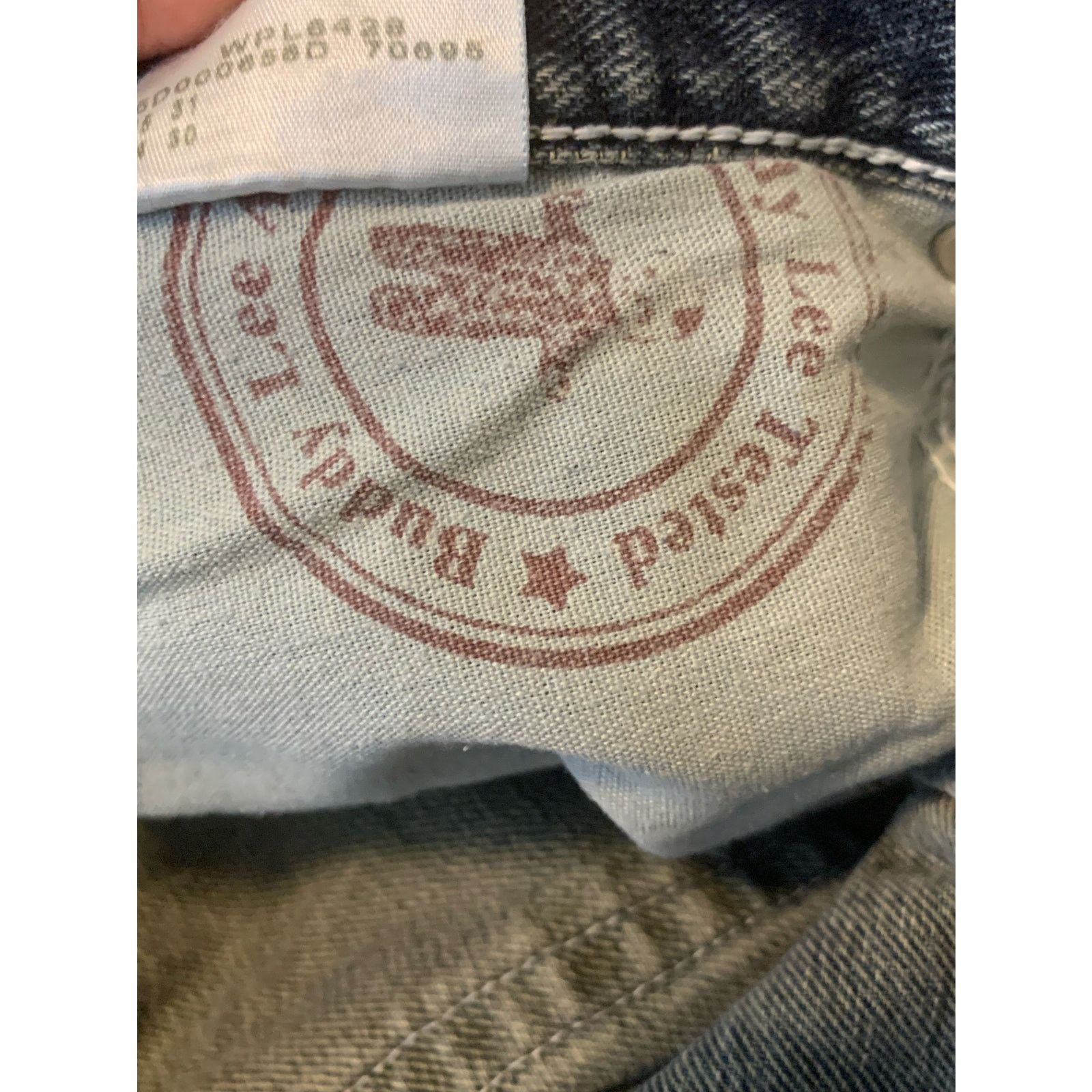 Lee Lee Dungarees Los Rios vintage men blue jeans size 42 X 30 Size US 42 / EU 58 - 4 Thumbnail
