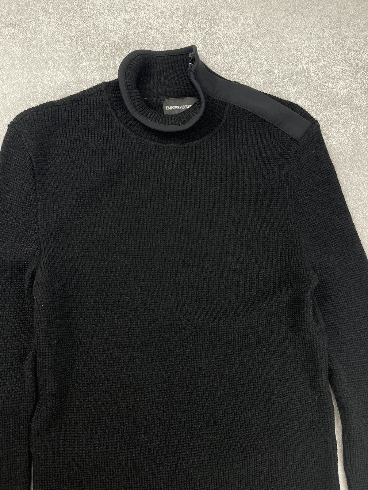 Emporio Armani Emporio Armani Wool Knit Sweater Women’s Size 46 Size L / US 10 / IT 46 - 4 Thumbnail