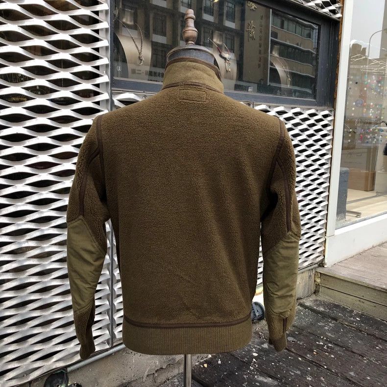 RRL Ralph Lauren RRL Ralph Lauren Polar fleece retro lightning medal jacket Size US S / EU 44-46 / 1 - 2 Thumbnail
