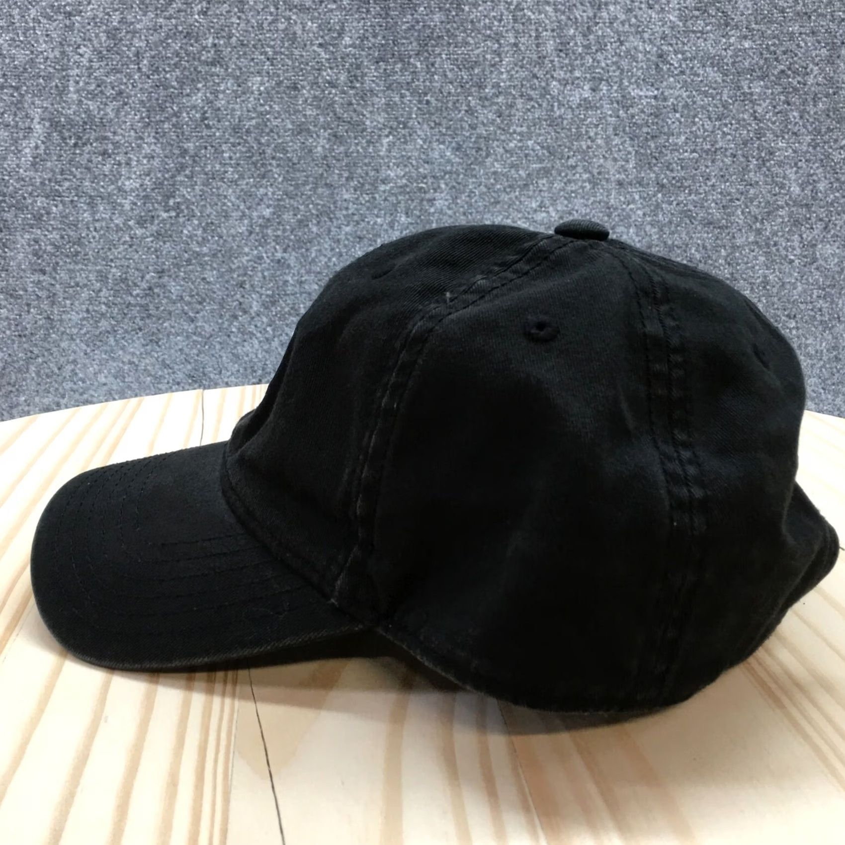 Adidas Adidas Baseball Cap Hat Mens Black OS Adjustable Embroidered Logo Size ONE SIZE - 4 Thumbnail
