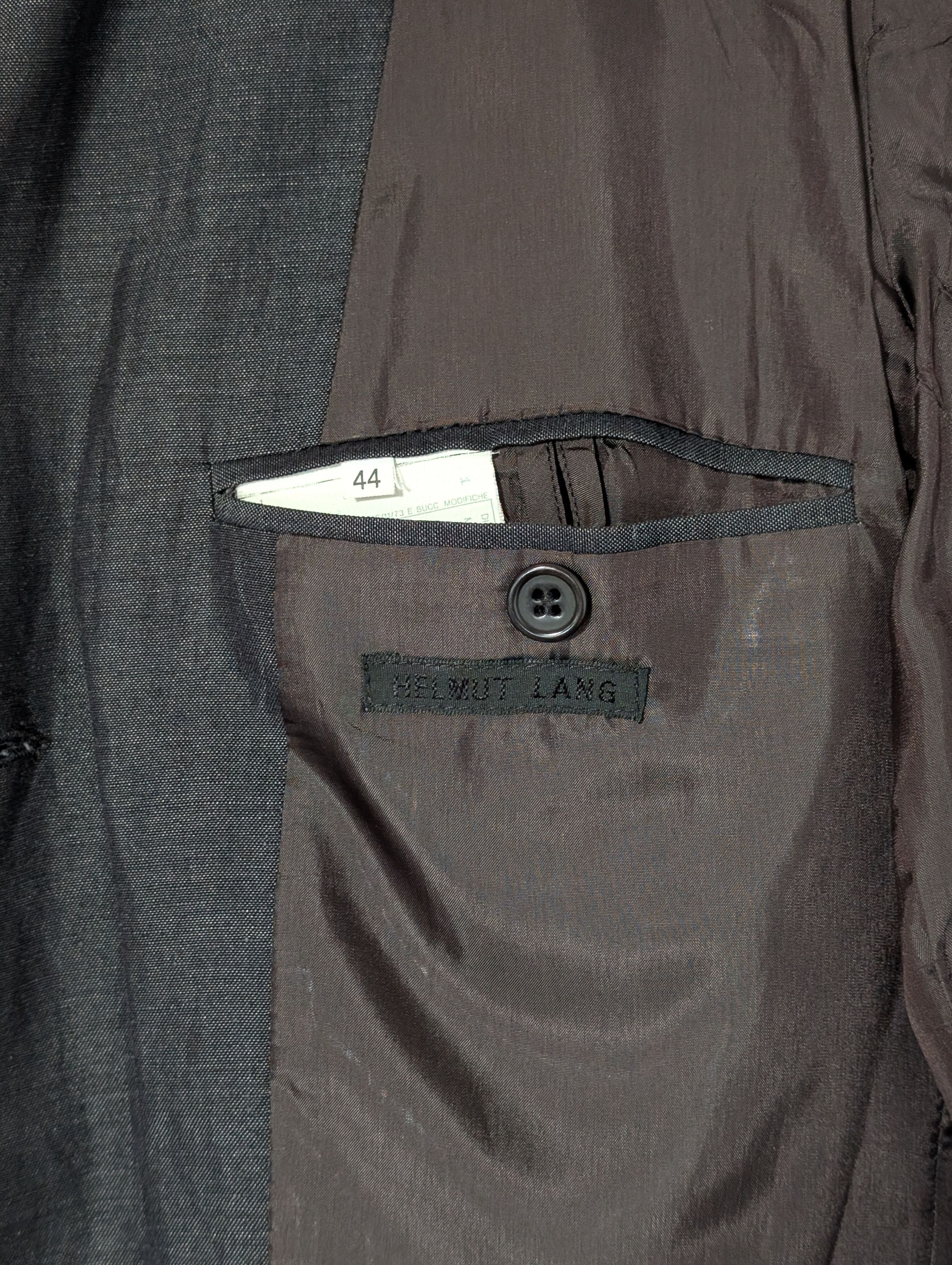 1990s Helmut Lang silk and linen blazer