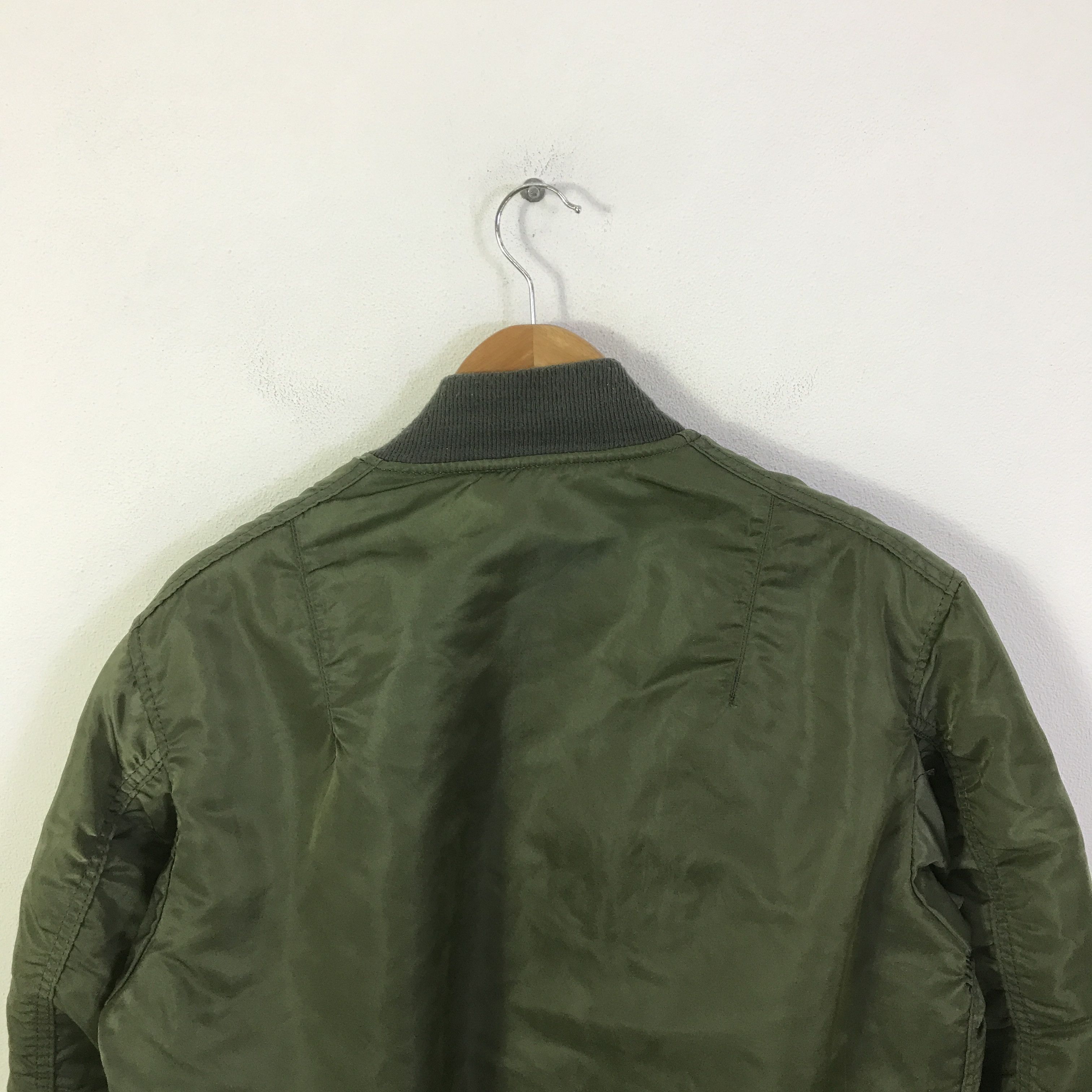 Alpha Industries Vtg alpha industries bombers Jacket K95B15 Size US L / EU 52-54 / 3 - 4 Thumbnail