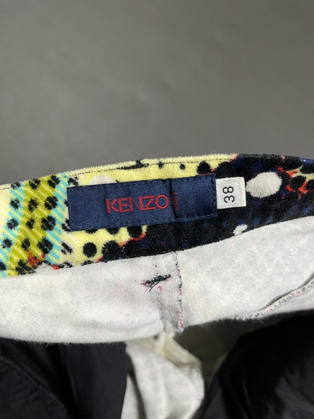 Kenzo Kenzo Flared Printed Pants Size US 30 / EU 46 - 10 Thumbnail