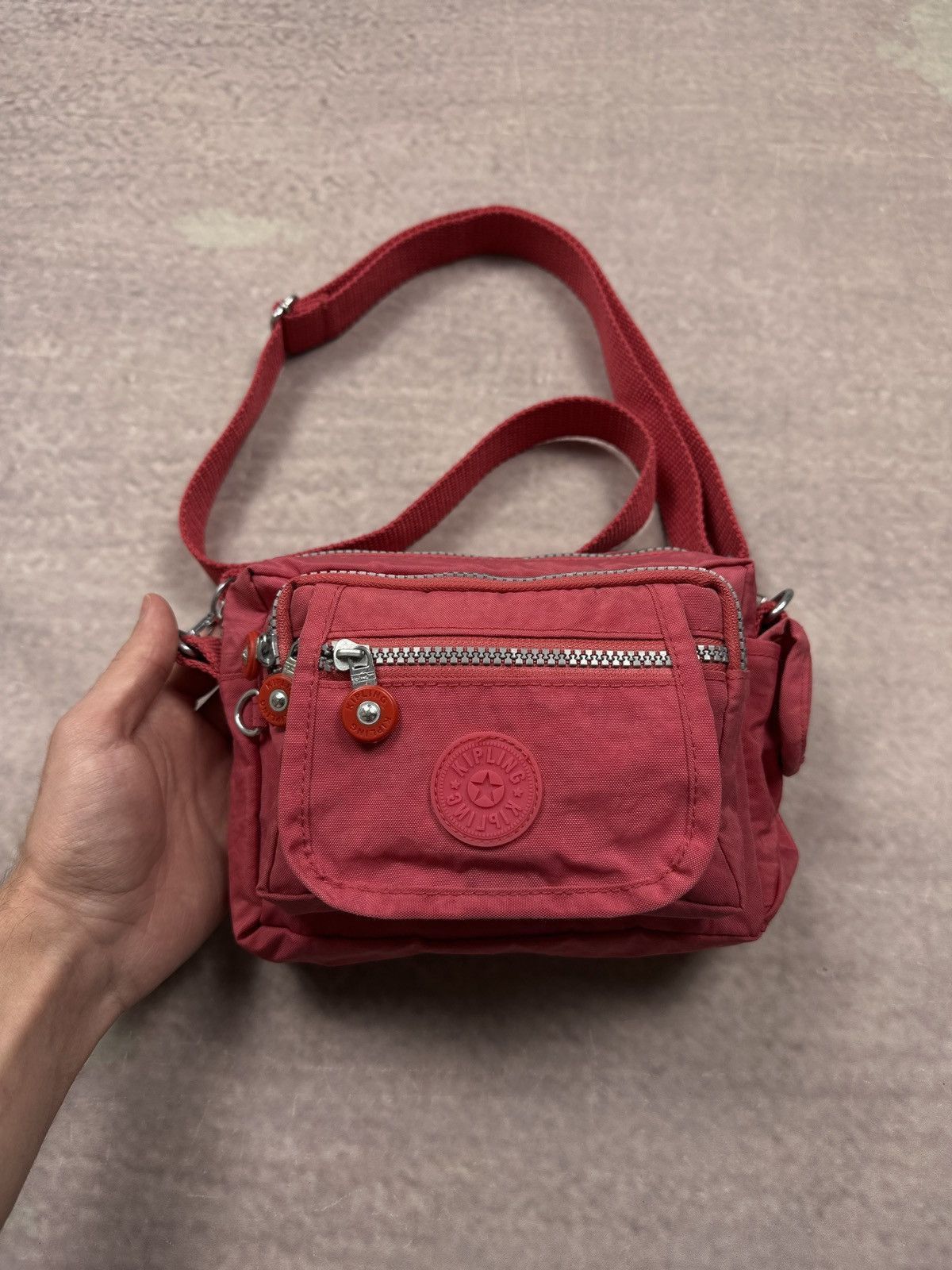 Hysteric Glamour x If Six Was Nine Vintage Y2K Lgb Ifsixwasnine Style Kipling Crossbody Bag in Pink