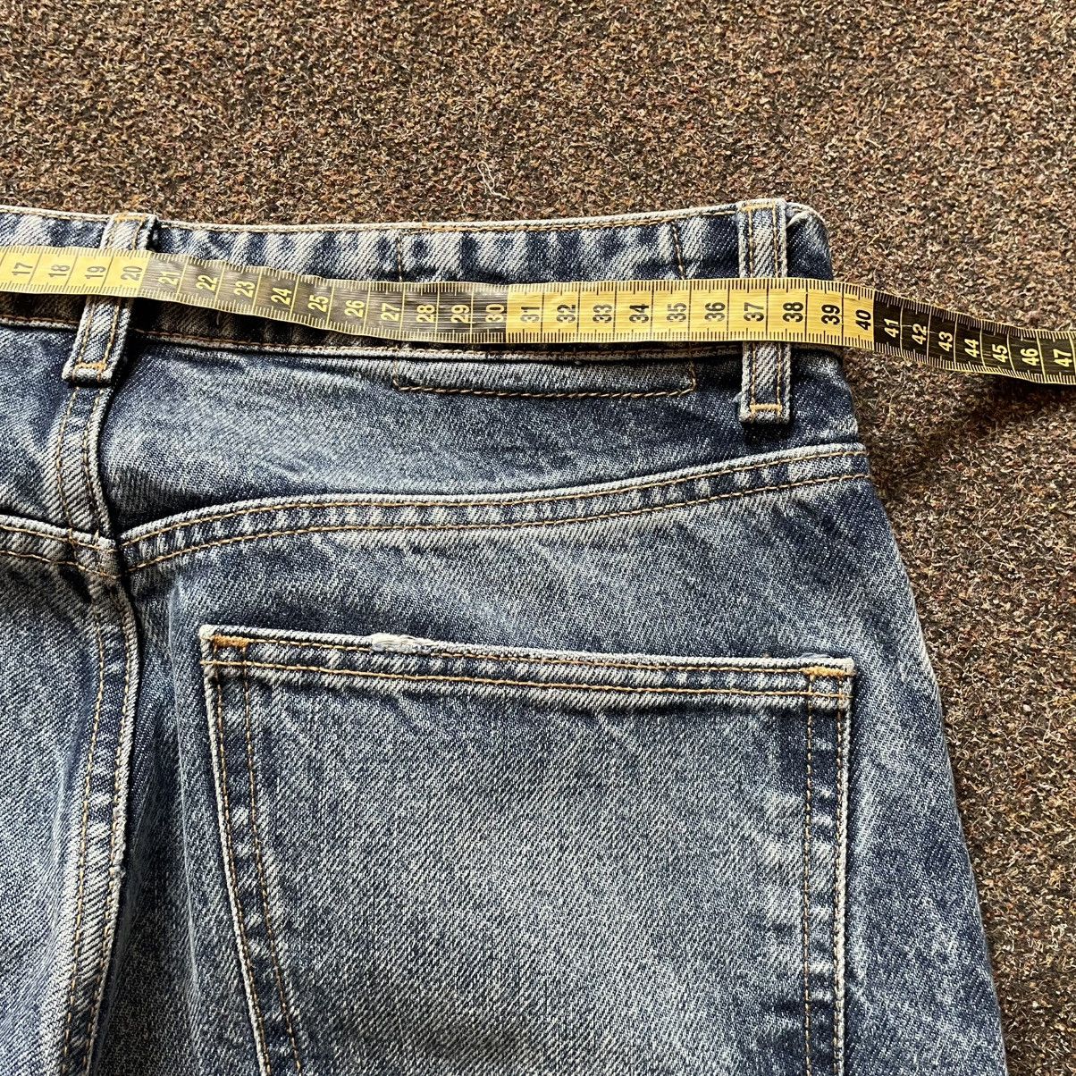 Vintage Vintage Y2K Faded Wide Leg Baggy Jeans Grunge Skate Logo 30 Size 30" / US 8 / IT 44 - 6 Thumbnail