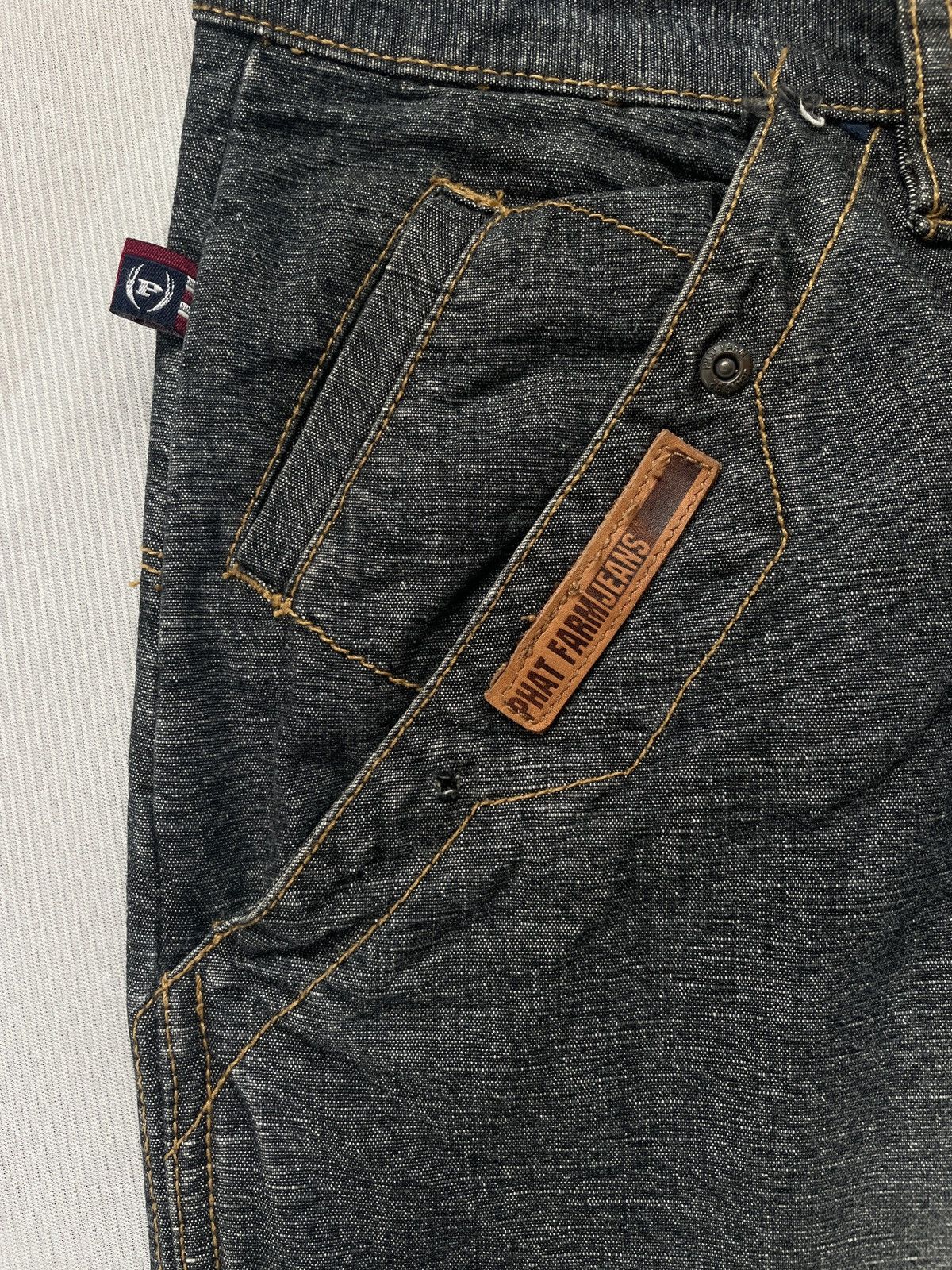 Phat Farm × Vintage Phat Farm Baggy Jeans (P106) Size US 37 - 8 Thumbnail