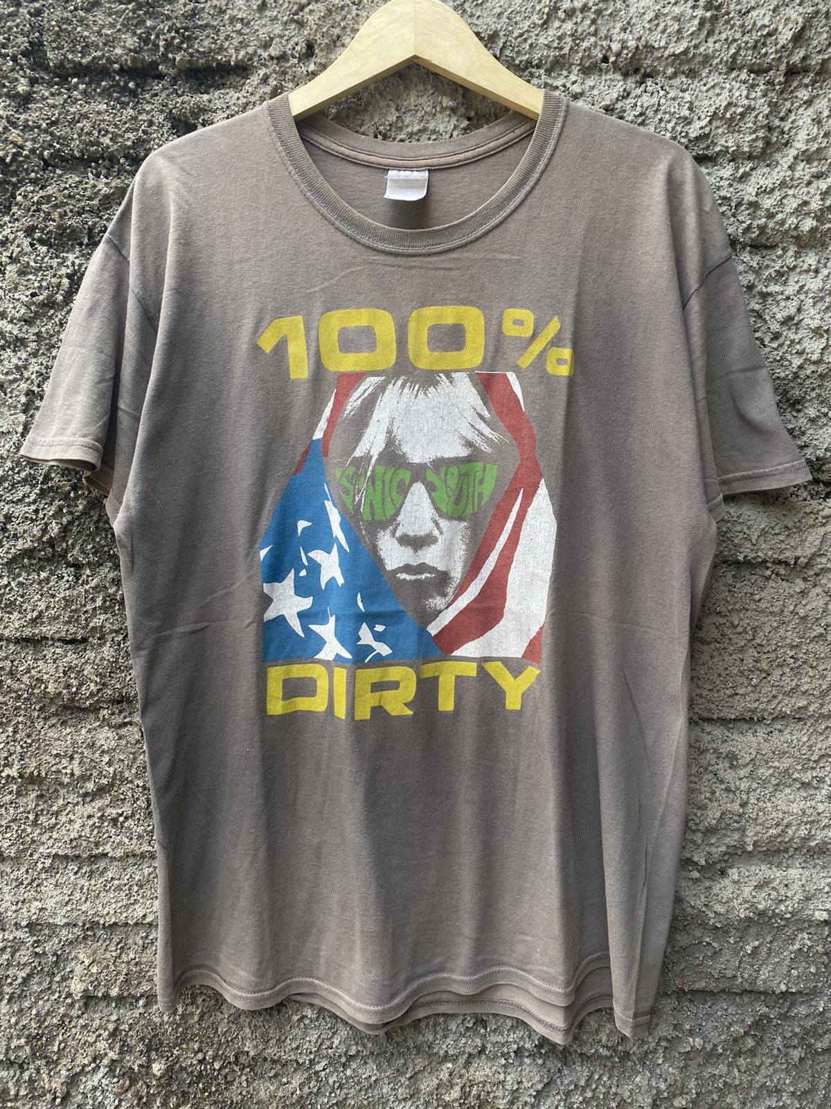 Vintage Sonic Youth 100% Dirty 1992 Promo Album Tee
