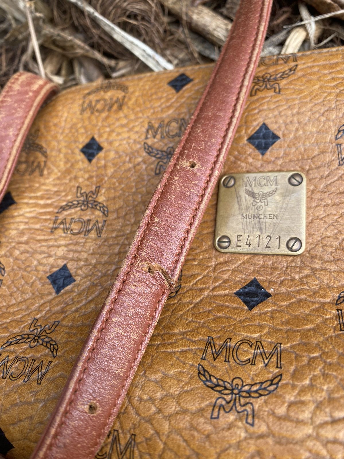 MCM × Vintage Vintage Mcm Munchen Handmade leather Size ONE SIZE - 9 Thumbnail