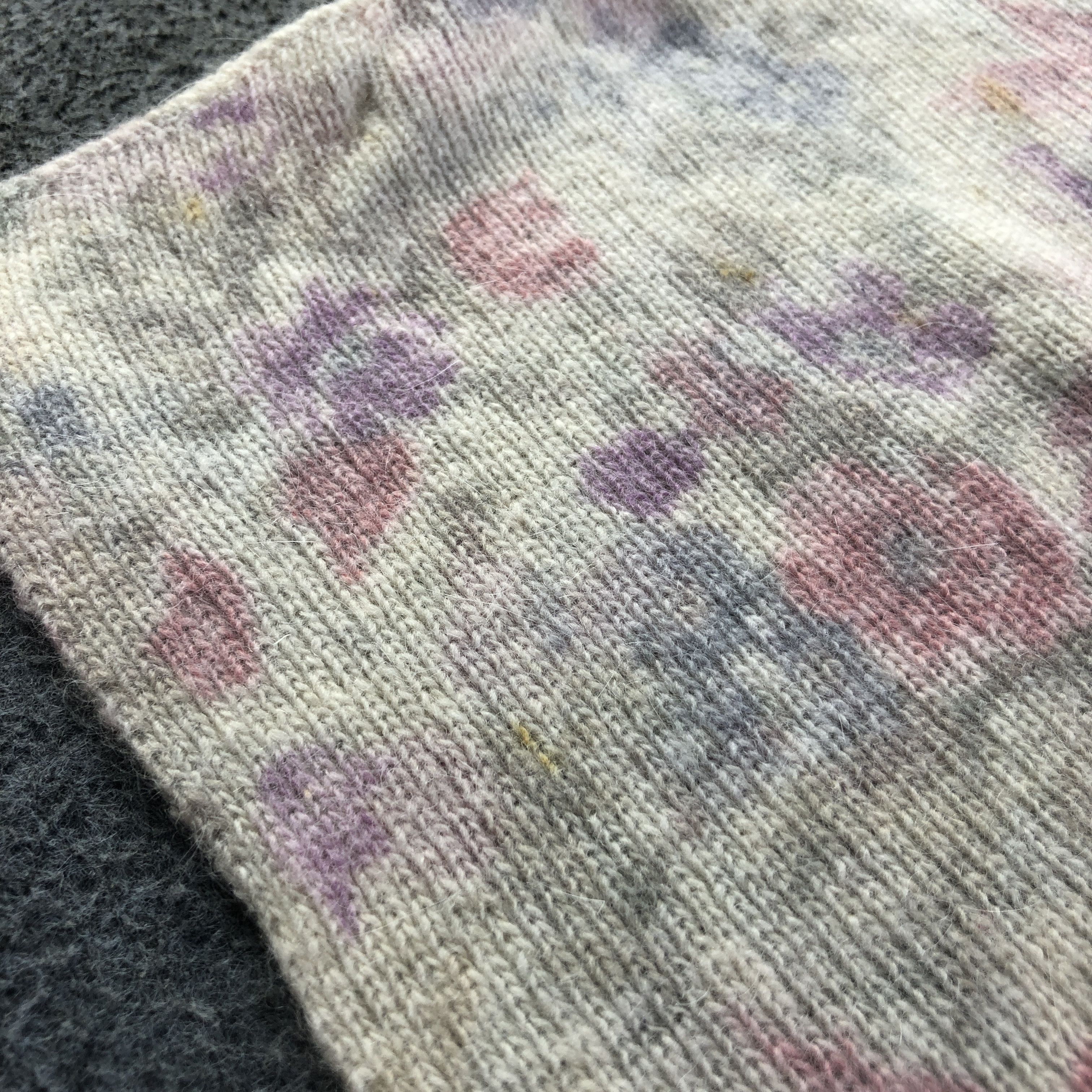Vintage Daniela Veo Floral Wool/Angora Scarf Muffler V2778 Size ONE SIZE - 16 Thumbnail