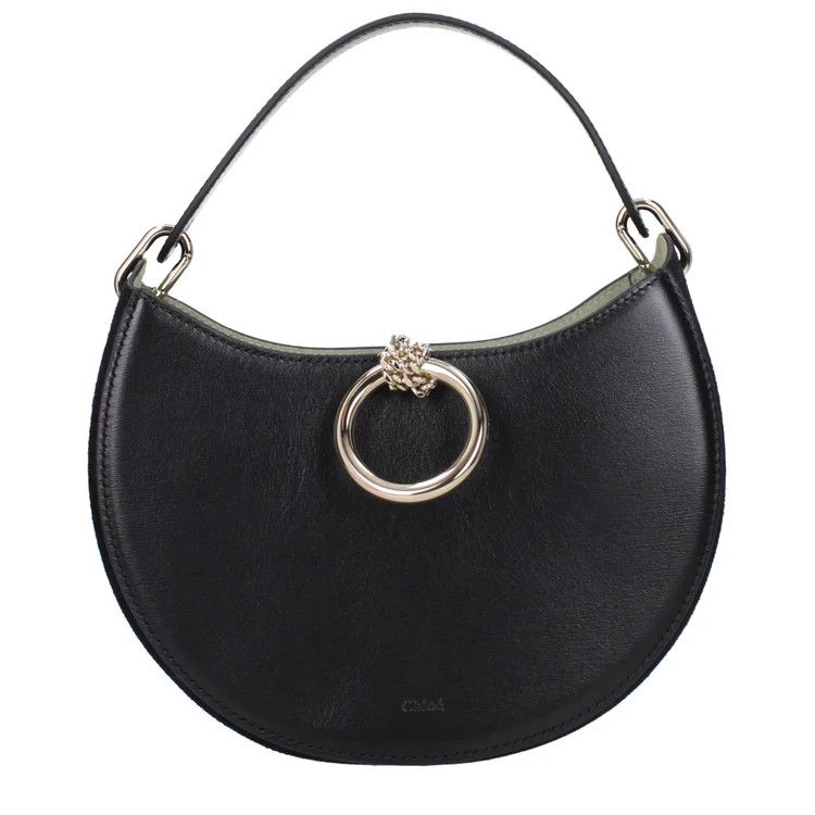 Chloe ob1o1e1024 Size: OS / Leather Handbag in Black Size ONE SIZE - 1 Thumbnail