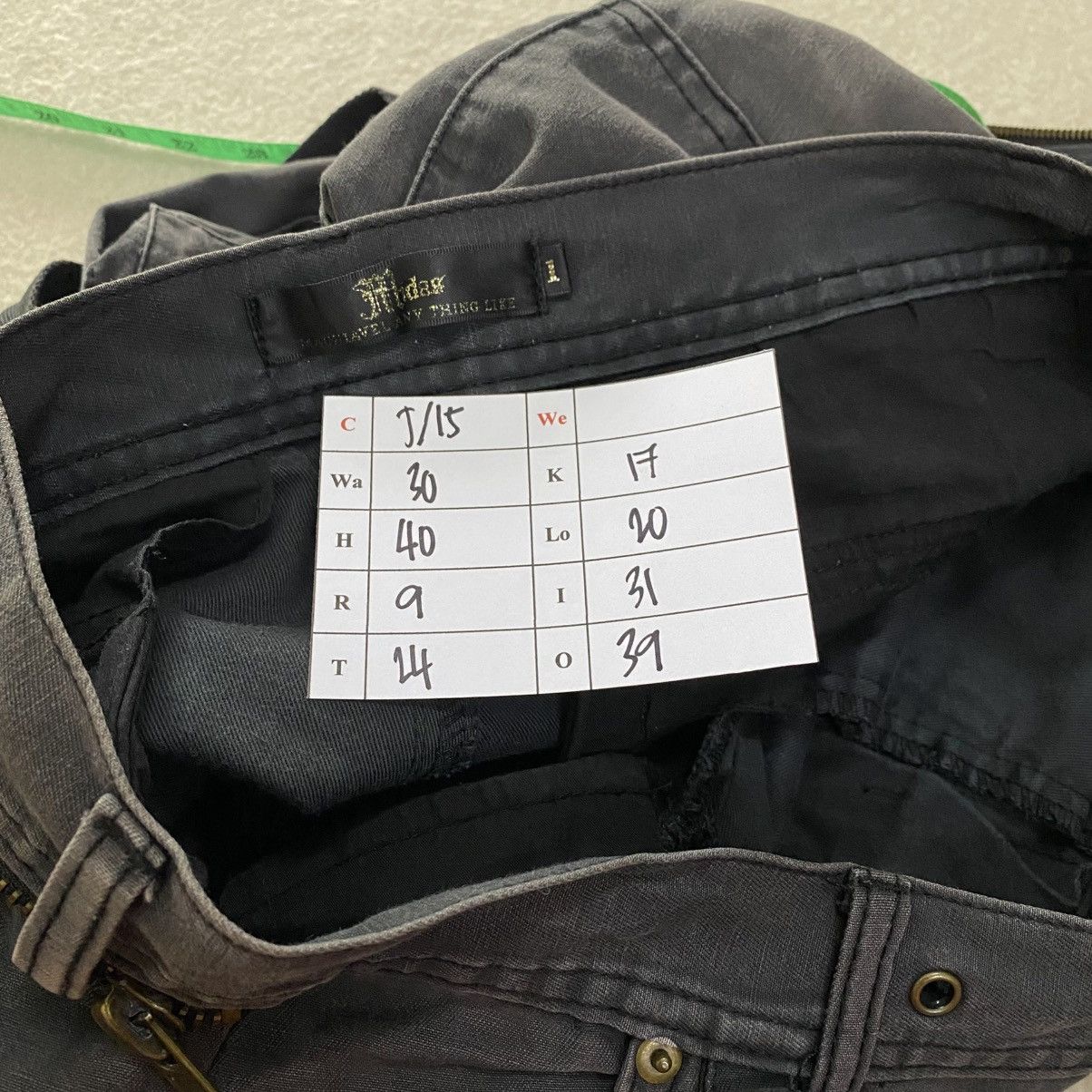 If Six Was Nine × Japanese Brand MIDAS Flared Parachute Utility Cargo Pants w30 Size US 30 / EU 46 - 9 Thumbnail
