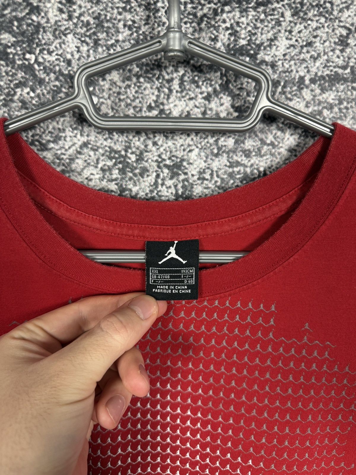 Jordan Brand Men’s Vintage Michael Jordan T-Shirt Pixelated Big Logo XXL Size US XXL / EU 58 / 5 - 7 Thumbnail