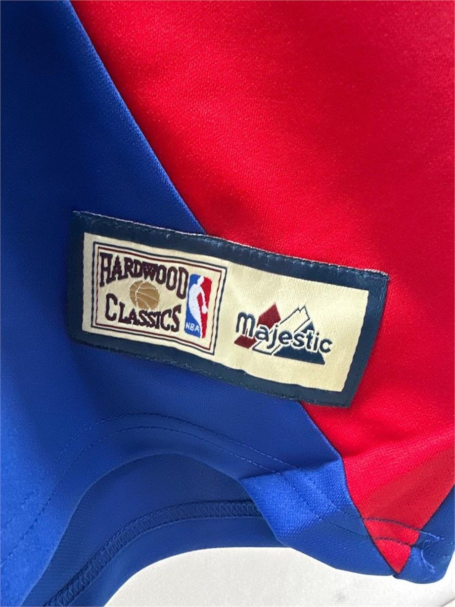 Majestic Majestic Phila. 76er NBA Hardwood 1/4 zip Warm-up Jersey NWT Size US XXL / EU 58 / 5 - 4 Thumbnail