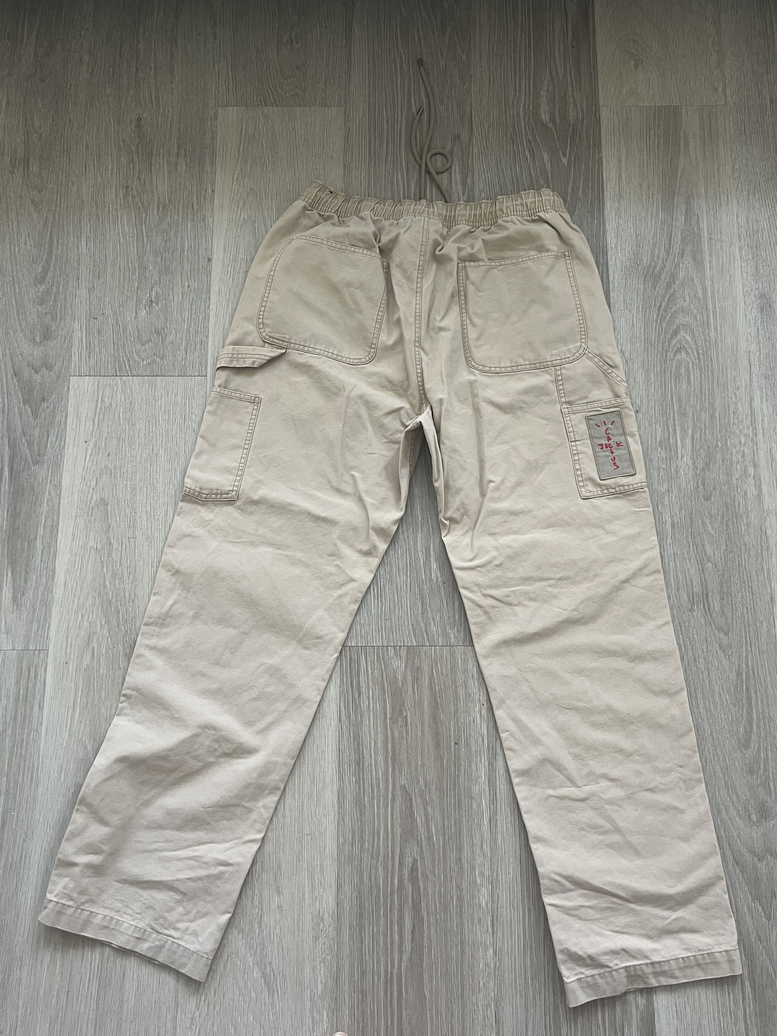 Jordan Brand × Travis Scott Cactus Jack X Jordan Carpenter Work Pants Size US 34 / EU 50 - 2 Thumbnail