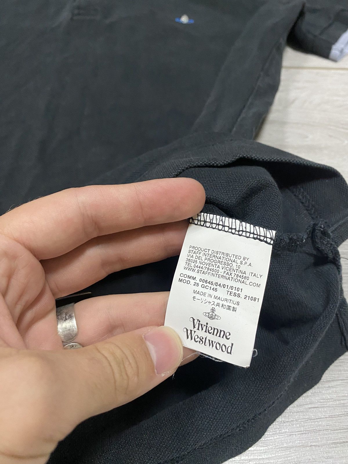 Vivienne Westwood Vivienne Westwood vintage faded small orb polo stripes Size US XL / EU 56 / 4 - 10 Thumbnail