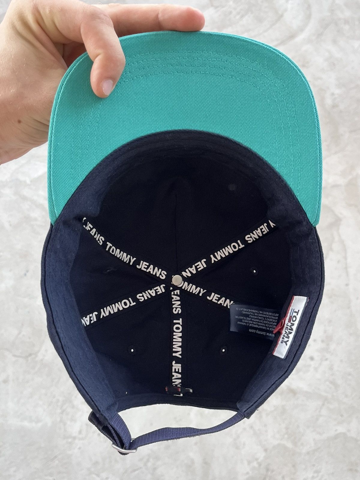 Tommy Hilfiger Vintage Tommy Hilfiger Snapback Cap Rap Y2K Logo New hat Size ONE SIZE - 7 Thumbnail