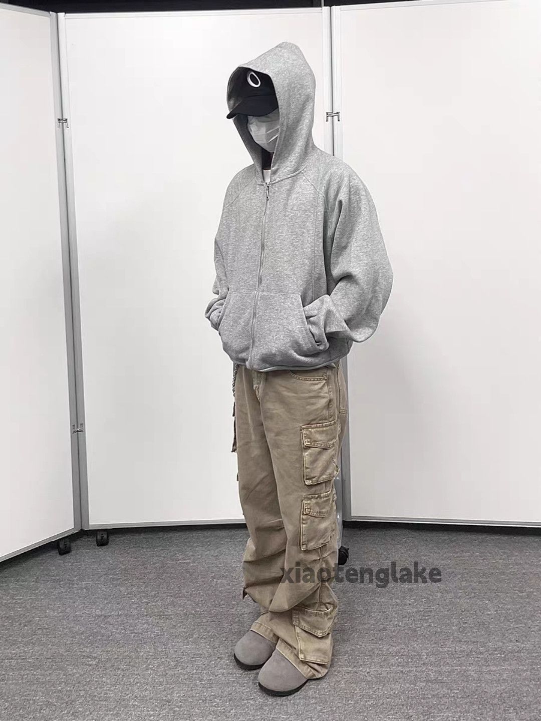 Designer × Japanese Brand × Vintage washed faded cleanfit yuppie bootcut work cargo pants Size US 32 / EU 48 - 2 Thumbnail