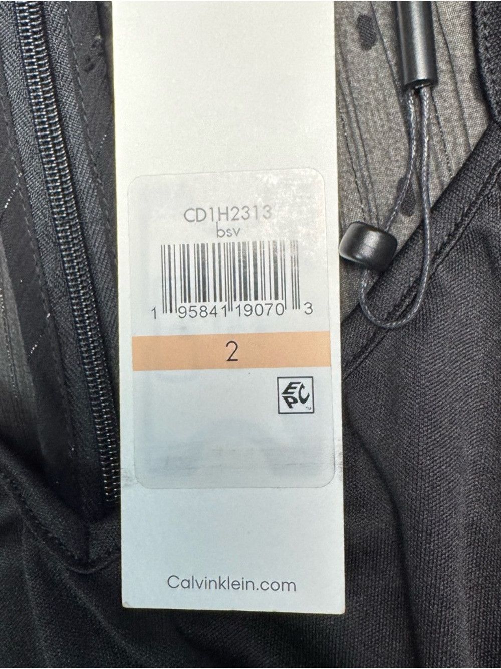 Calvin Klein NWT New Calvin Klein Clip-Dot Tiered Black Dress Size 2 Size XS / US 0-2 / IT 36-38 - 7 Thumbnail