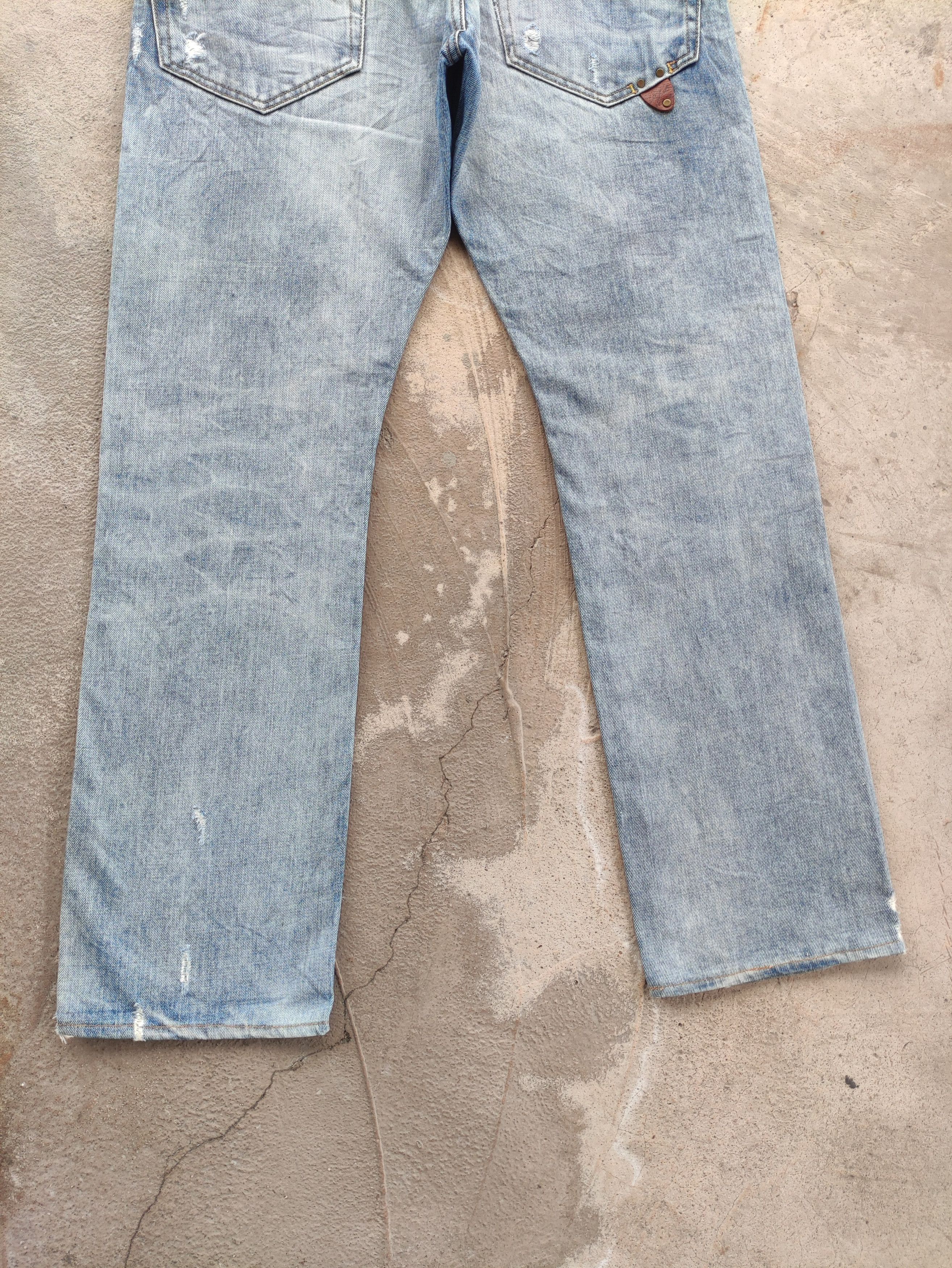 Pepe Jeans Vintage Pepe Jean London Button Distressed Faded Denim Size US 36 / EU 52 - 11 Thumbnail