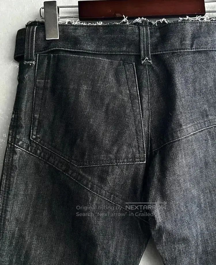 Yohji Yamamoto Sz 1 Yohji Yamamoto Distressed Joint Denim. Size US 28 / EU 44 - 3 Thumbnail