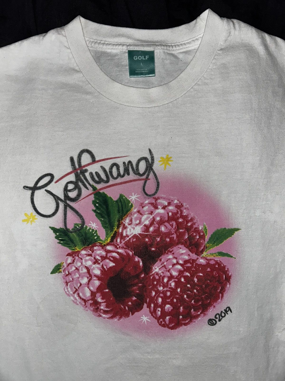 Golf wang raspberry tee store