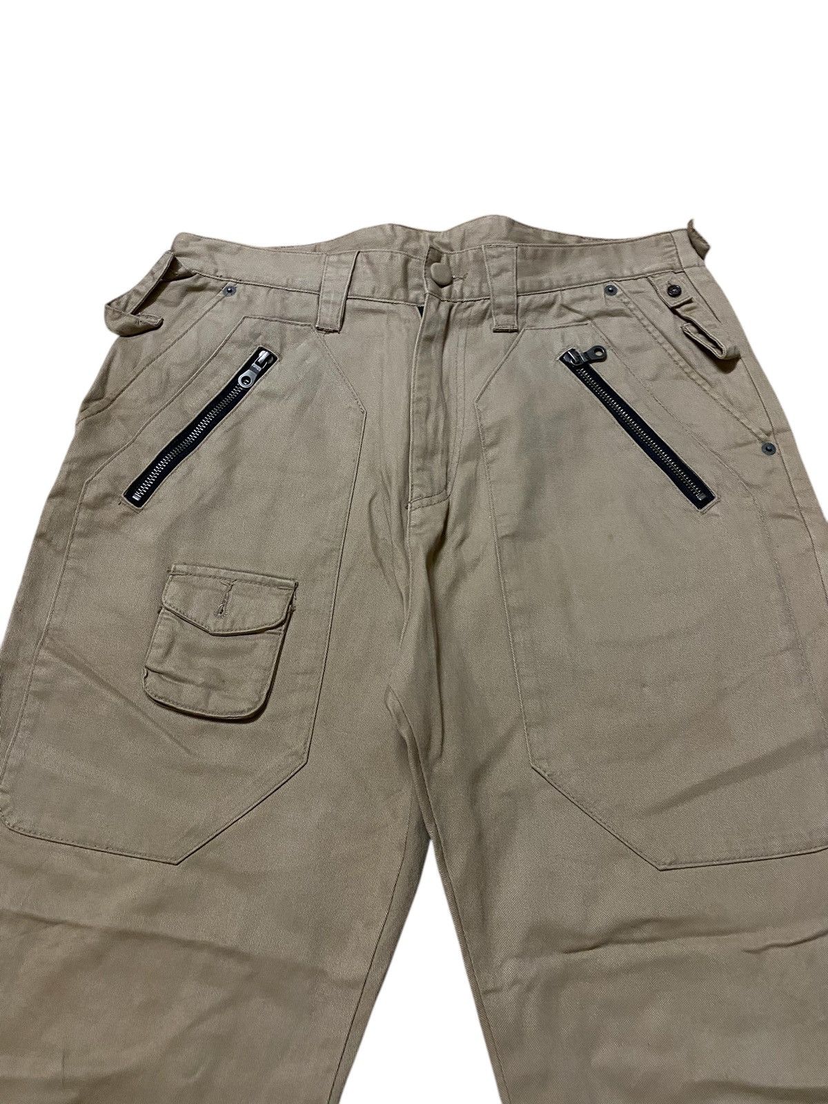 Japanese Brand × PPFM Vintage y2k PPFM Cotton Baggy Wide Leg Pants Streetwear Size US 32 / EU 48 - 6 Thumbnail
