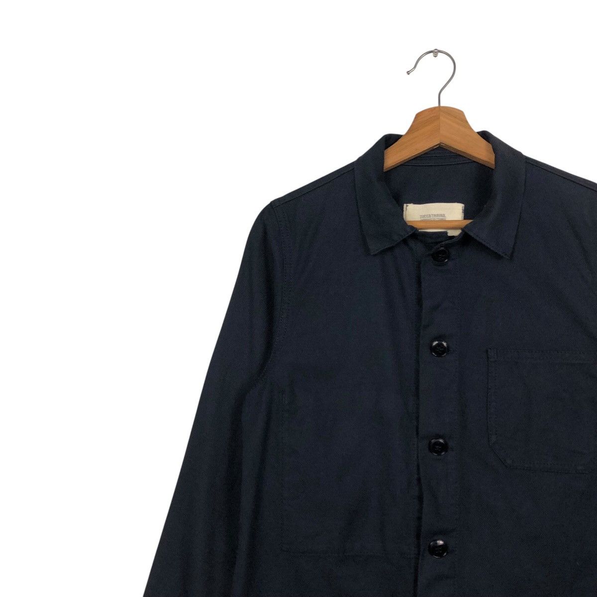 Issey Miyake 📌Vintage Chore Worker Jacket Button Zucca Travail Size US M / EU 48-50 / 2 - 8 Thumbnail