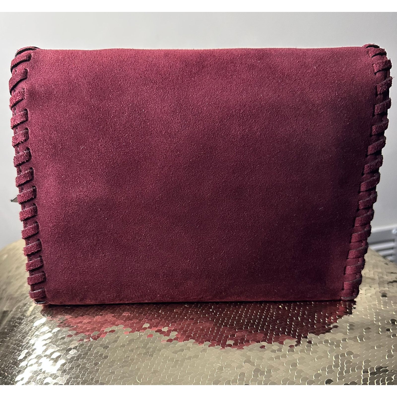 Tory Burch Tory Burch Marion Suede Combo Crossbody Size ONE SIZE - 7 Thumbnail