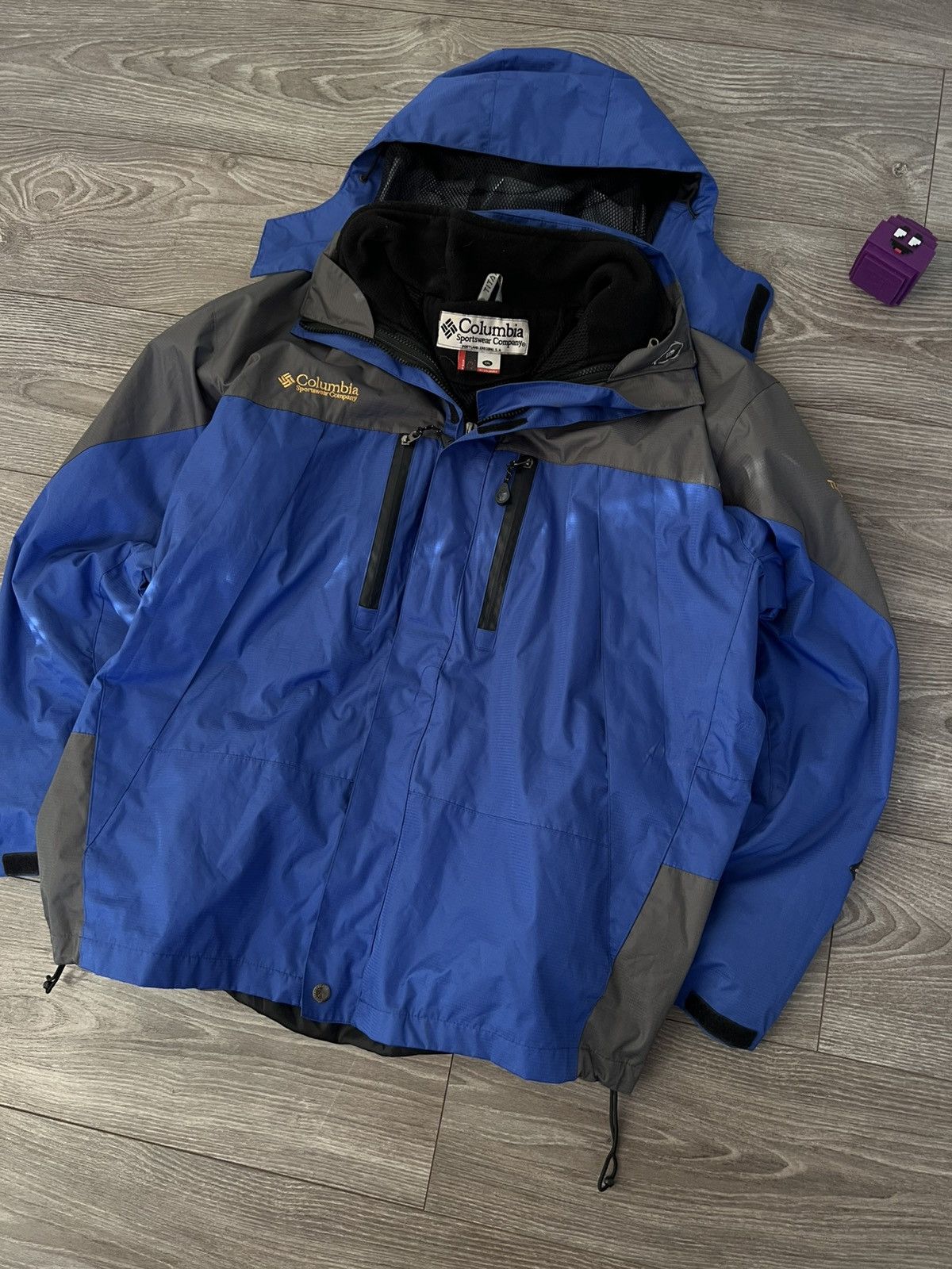 Columbia Vintage Columbia Titanium Omni-Tech Waterproof 2in1 Jacket Size US XXL / EU 58 / 5 - 9 Thumbnail