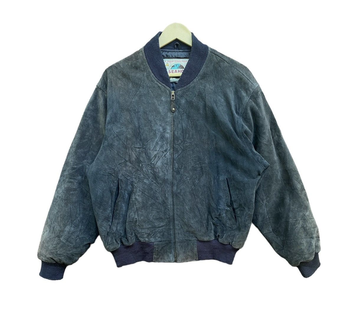 Vintage Seashop Suede leather Jacket