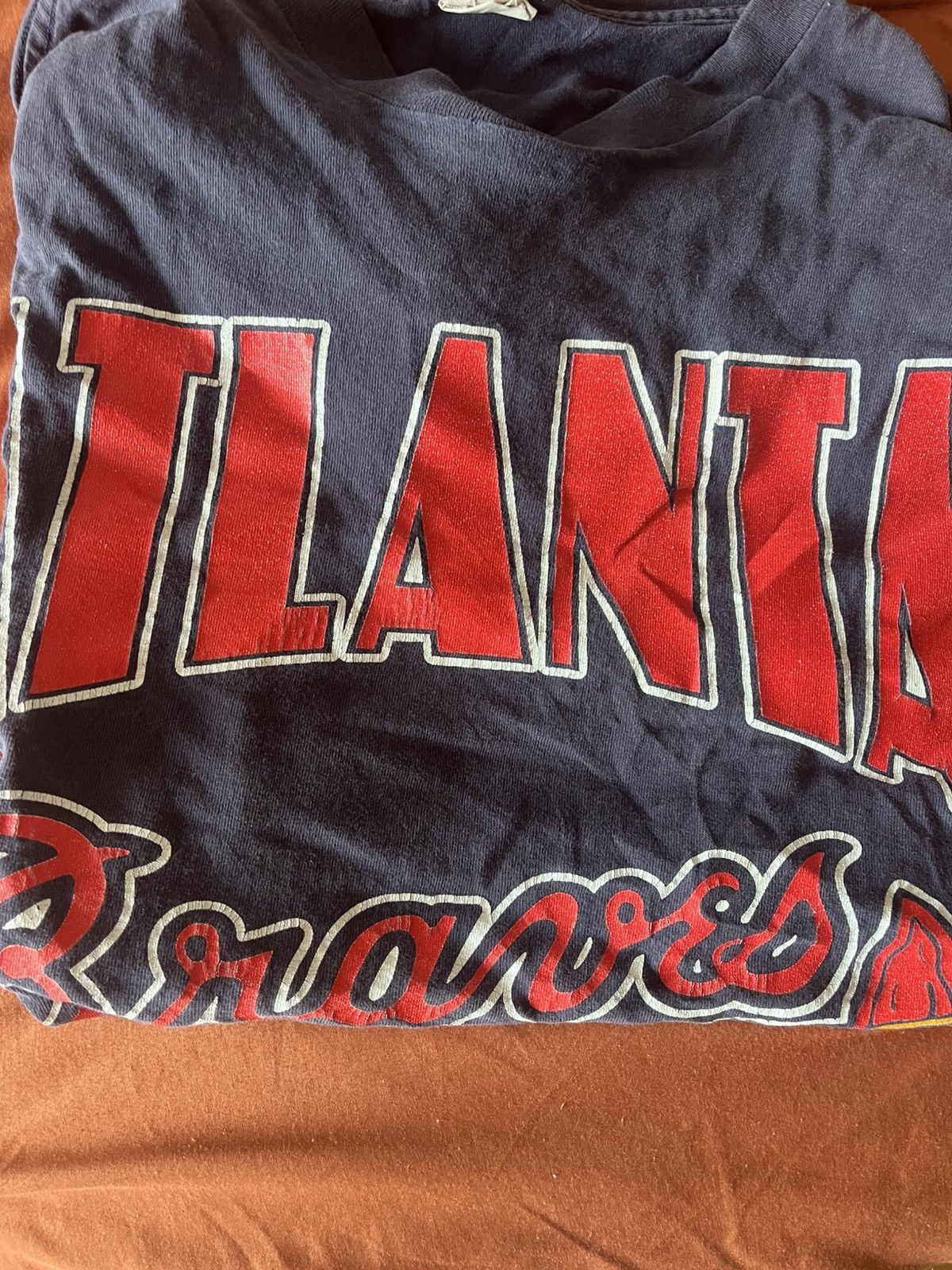 Nutmeg ATL BRAVES 90's NUTMEG TEE Size US L / EU 52-54 / 3 - 1 Thumbnail