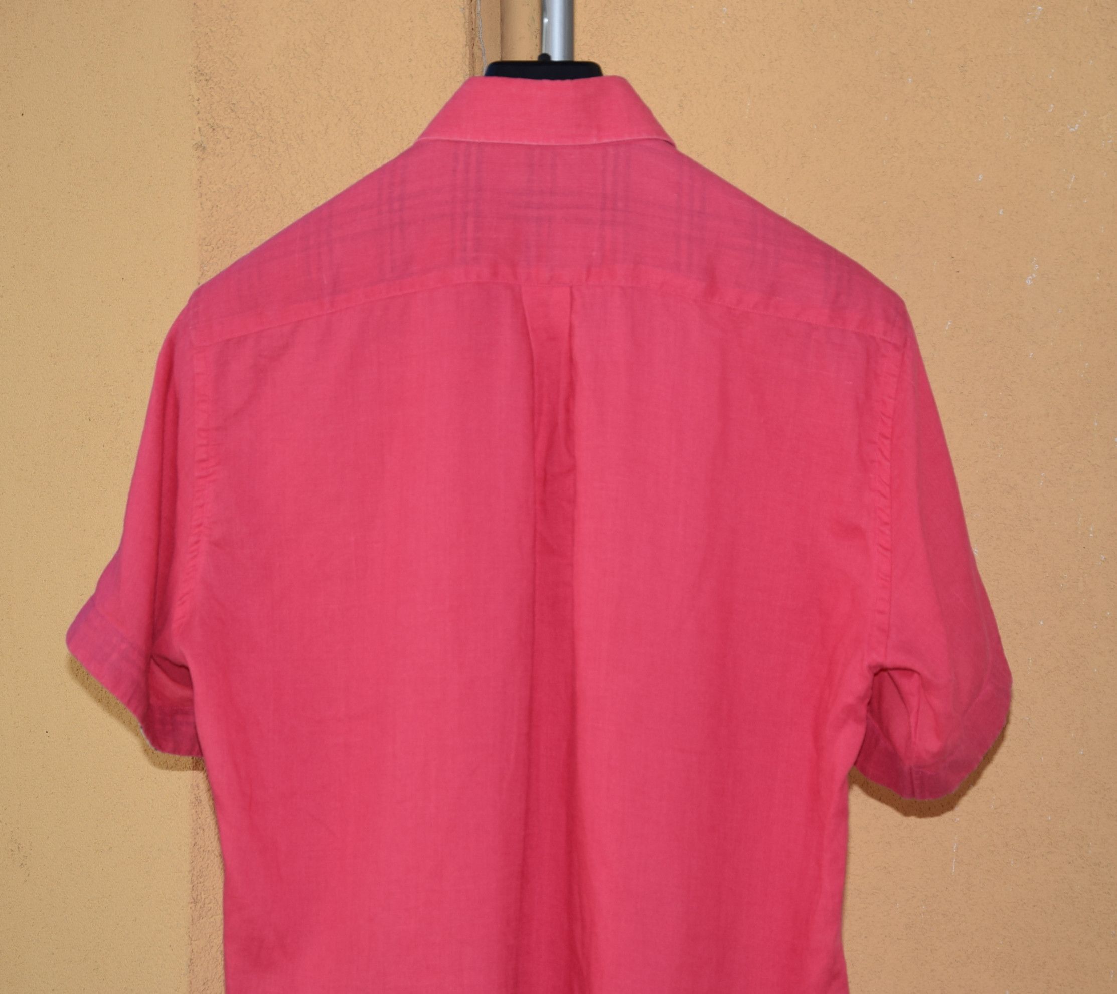 Burberry VINTAGE BURBERRY LINEN SHIRT NOVA CHECK TRIM LOGO ACTUAL L Size US L / EU 52-54 / 3 - 17 Thumbnail