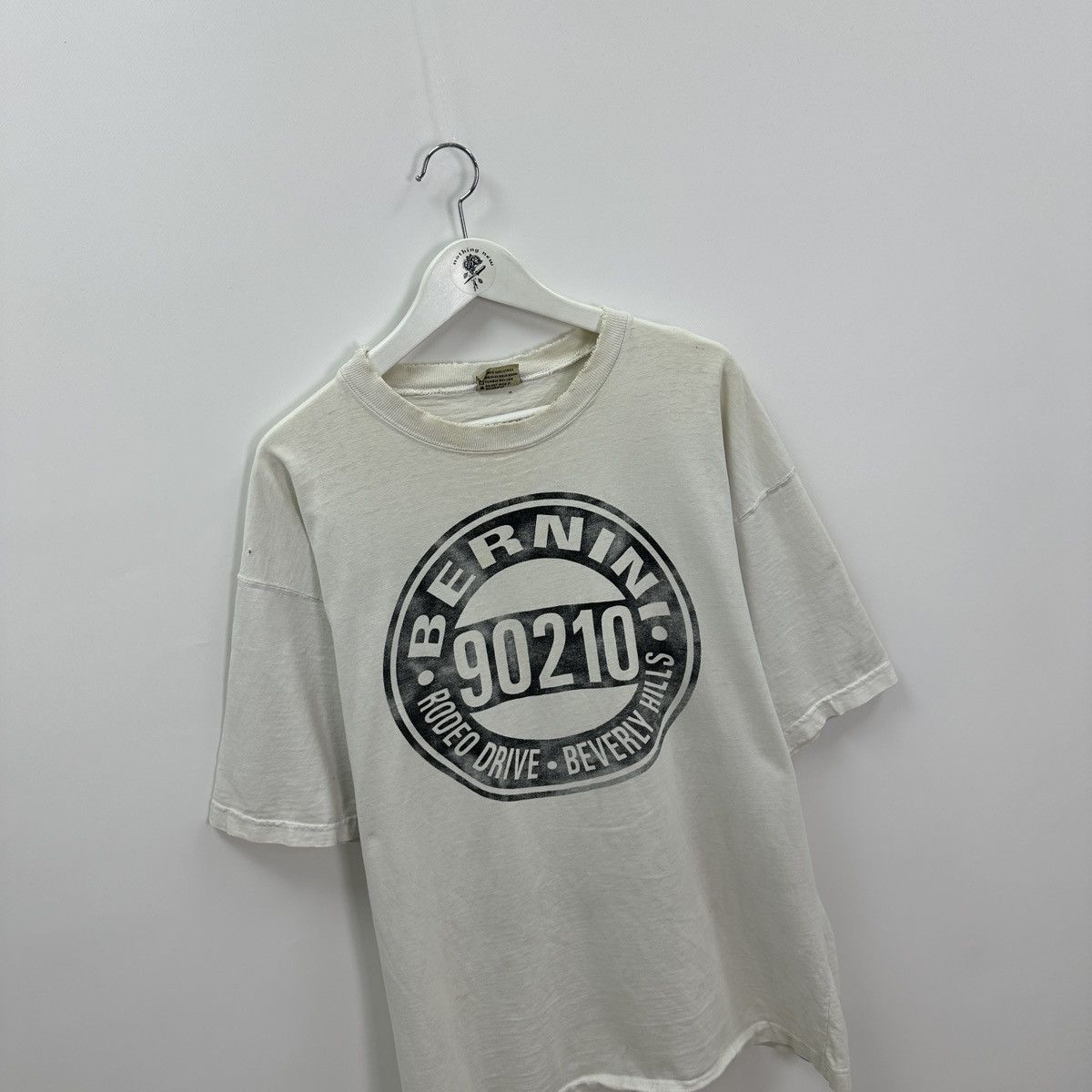 Vintage Vintage 90s 90210 Beverly Hills Bernini Rodeo drives tee y2k Size US XL / EU 56 / 4 - 3 Thumbnail