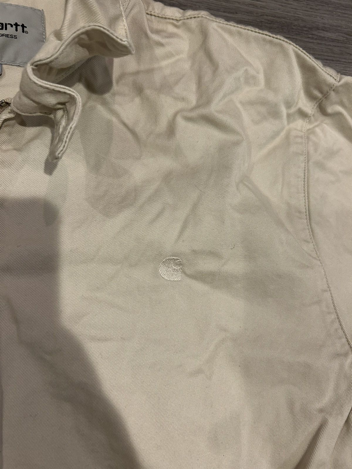 Carhartt Wip Cream Carhartt WIP Duke lightweight jacket Size US M / EU 48-50 / 2 - 3 Thumbnail